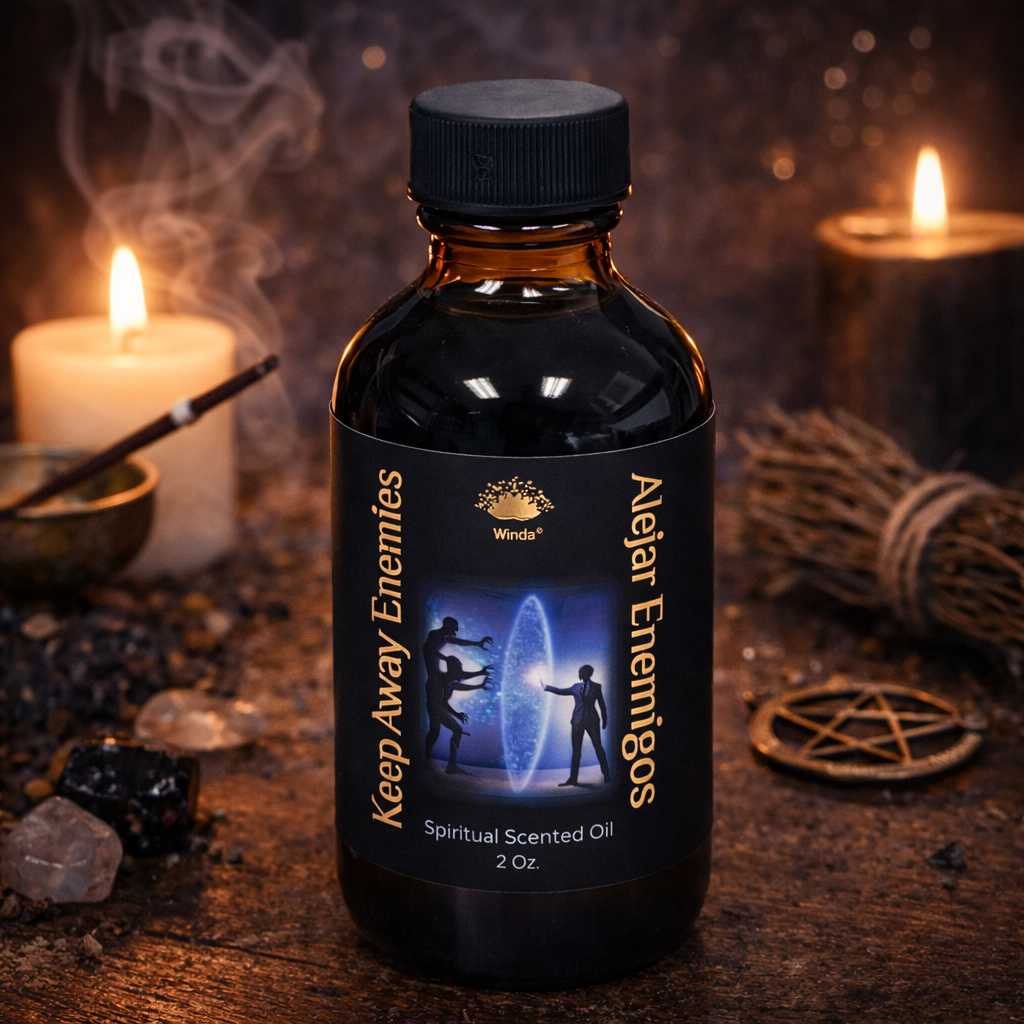 Keep Away Enemies Spiritual Scented Oil 2 oz.