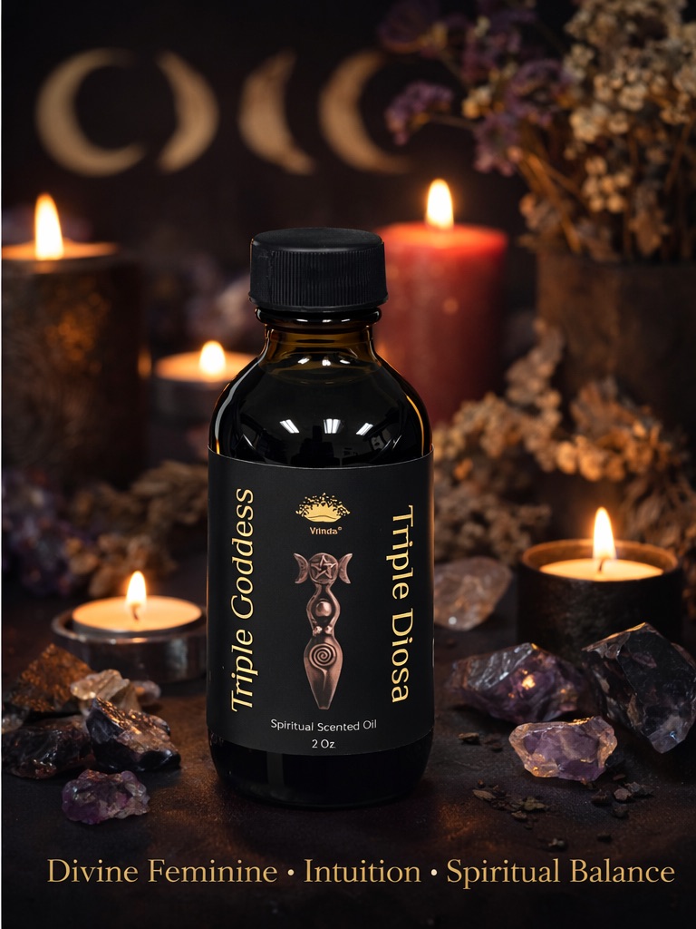 Triple Goddess Spiritual Scented Oil 2 oz