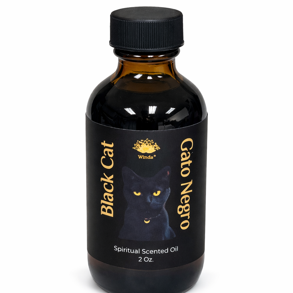 Black Cat Spiritual Scented Oil 2 oz.