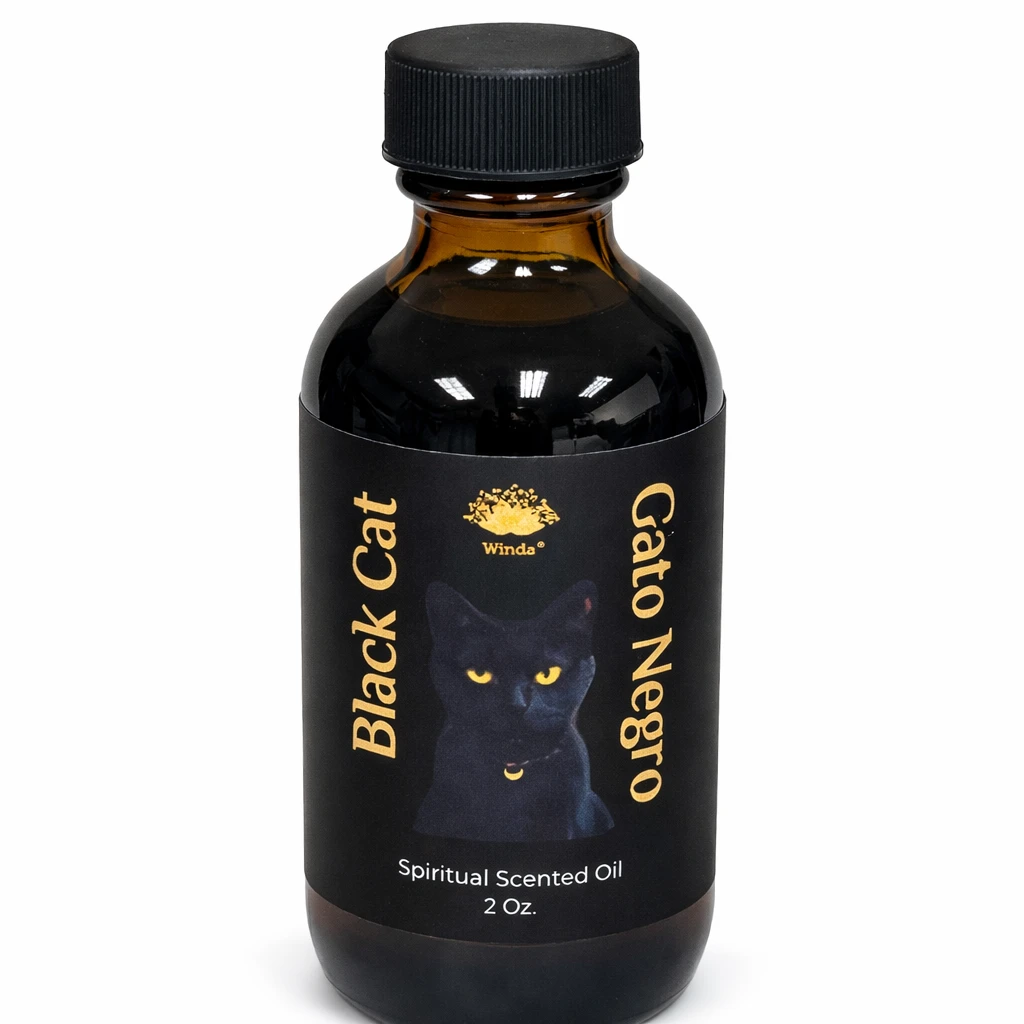 Black Cat Spiritual Scented Oil 2 oz
