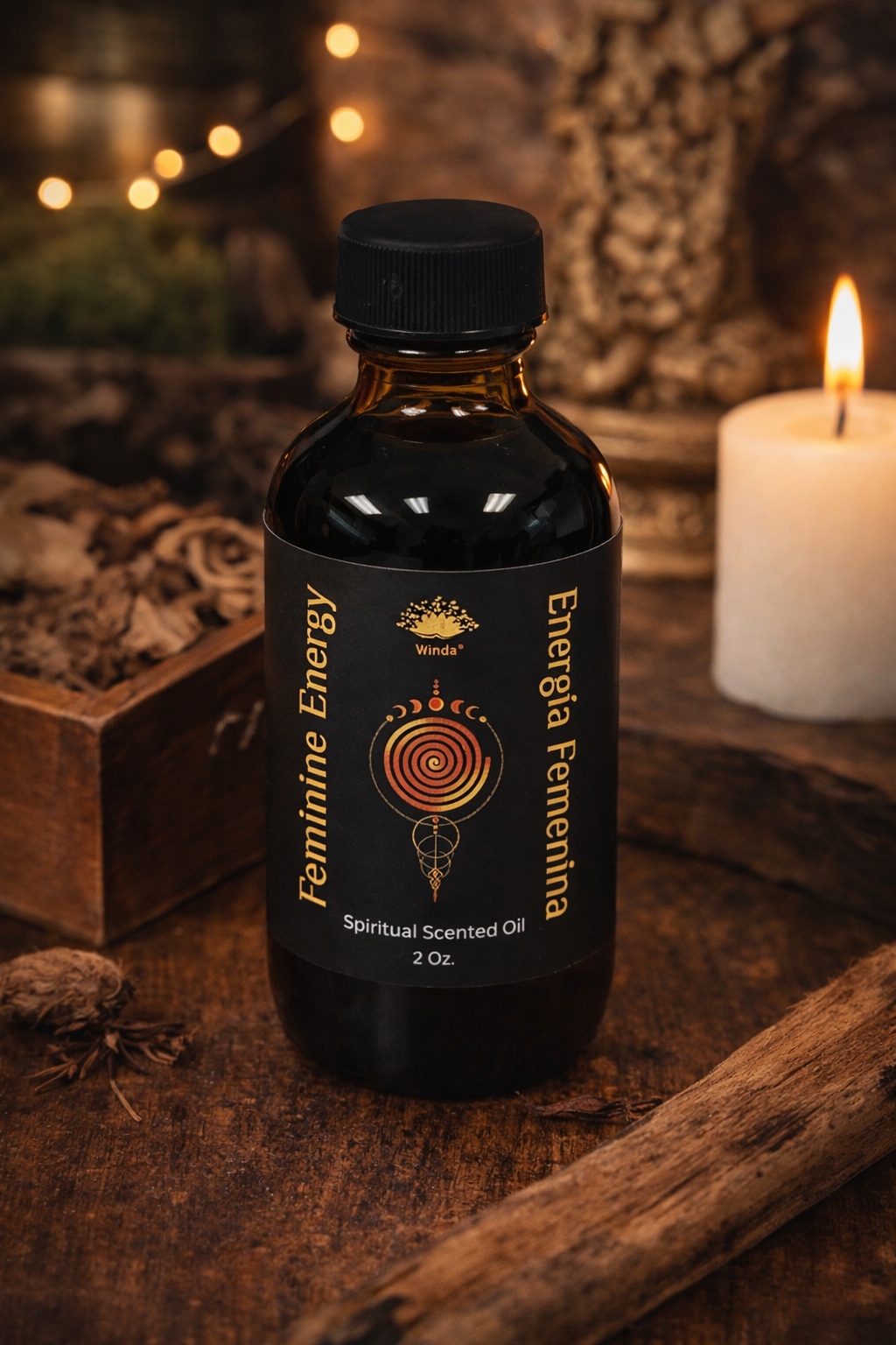 Feminine Energy Spiritual Scented Oil 2 oz.