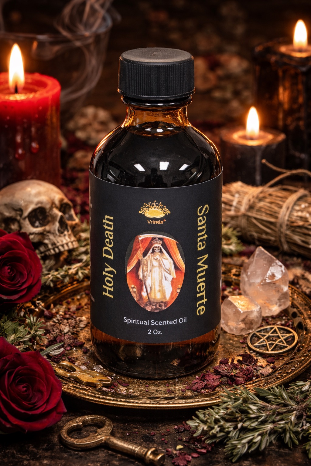 Holy Death Spiritual Scented Oil 2 oz.