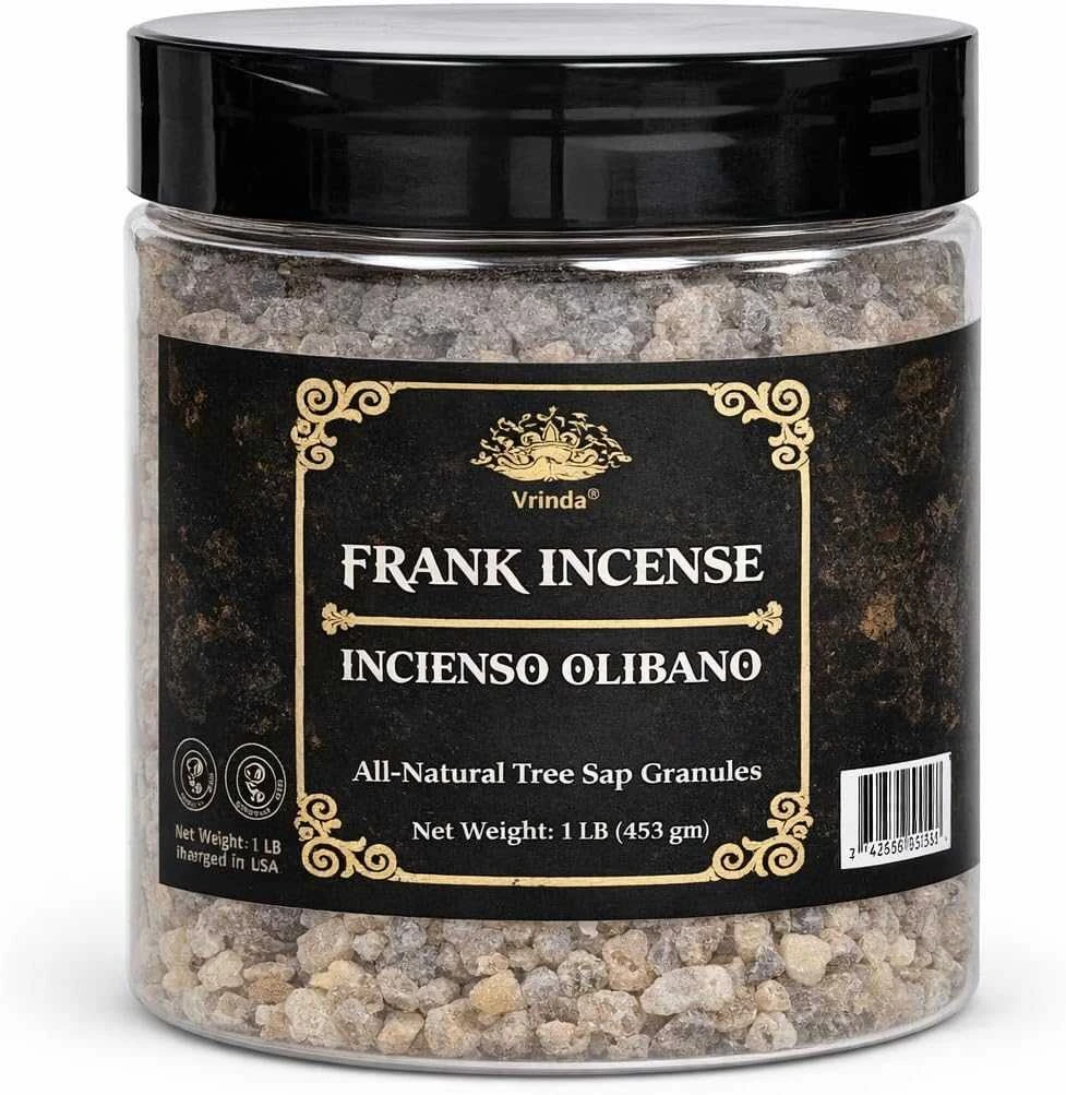 Frankincense All-Natural Tree Sap Granules 1 lb