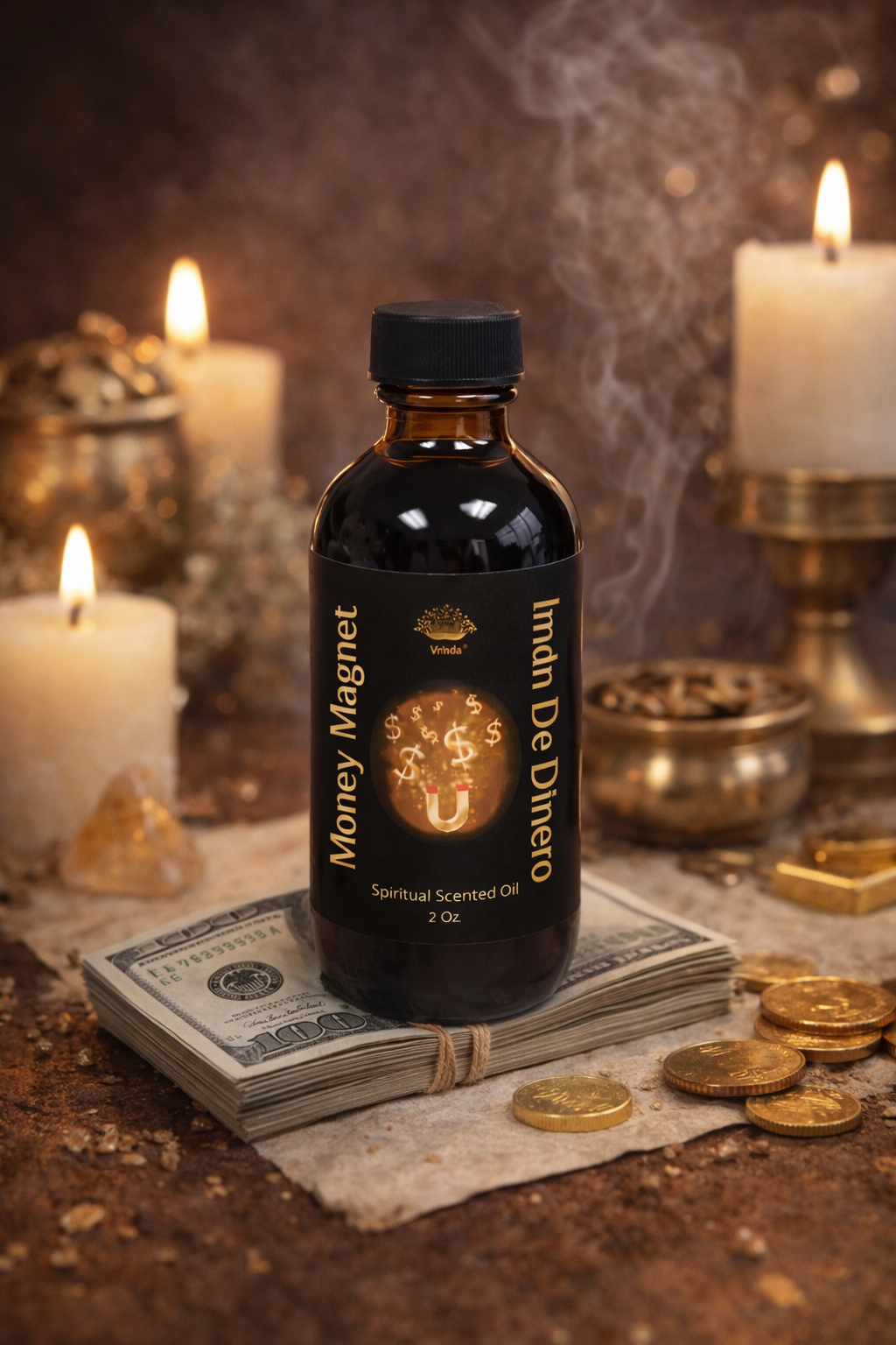 Money Magnet Spiritual Scented Oil 2 oz.