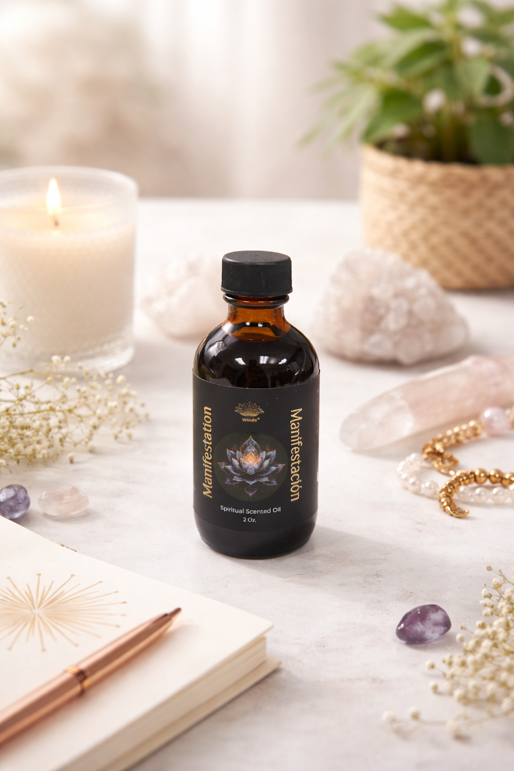 Manifestation Spiritual Scented Oil 2 oz.