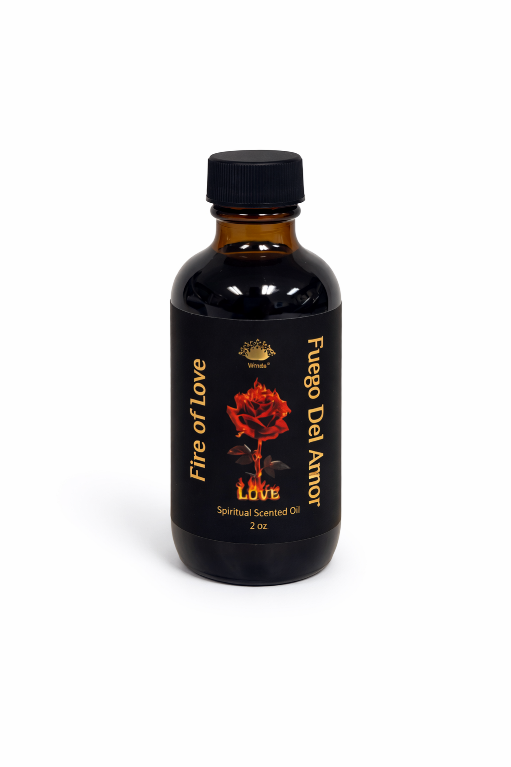 Fire of Love Spiritual Scented Oil 2 oz.