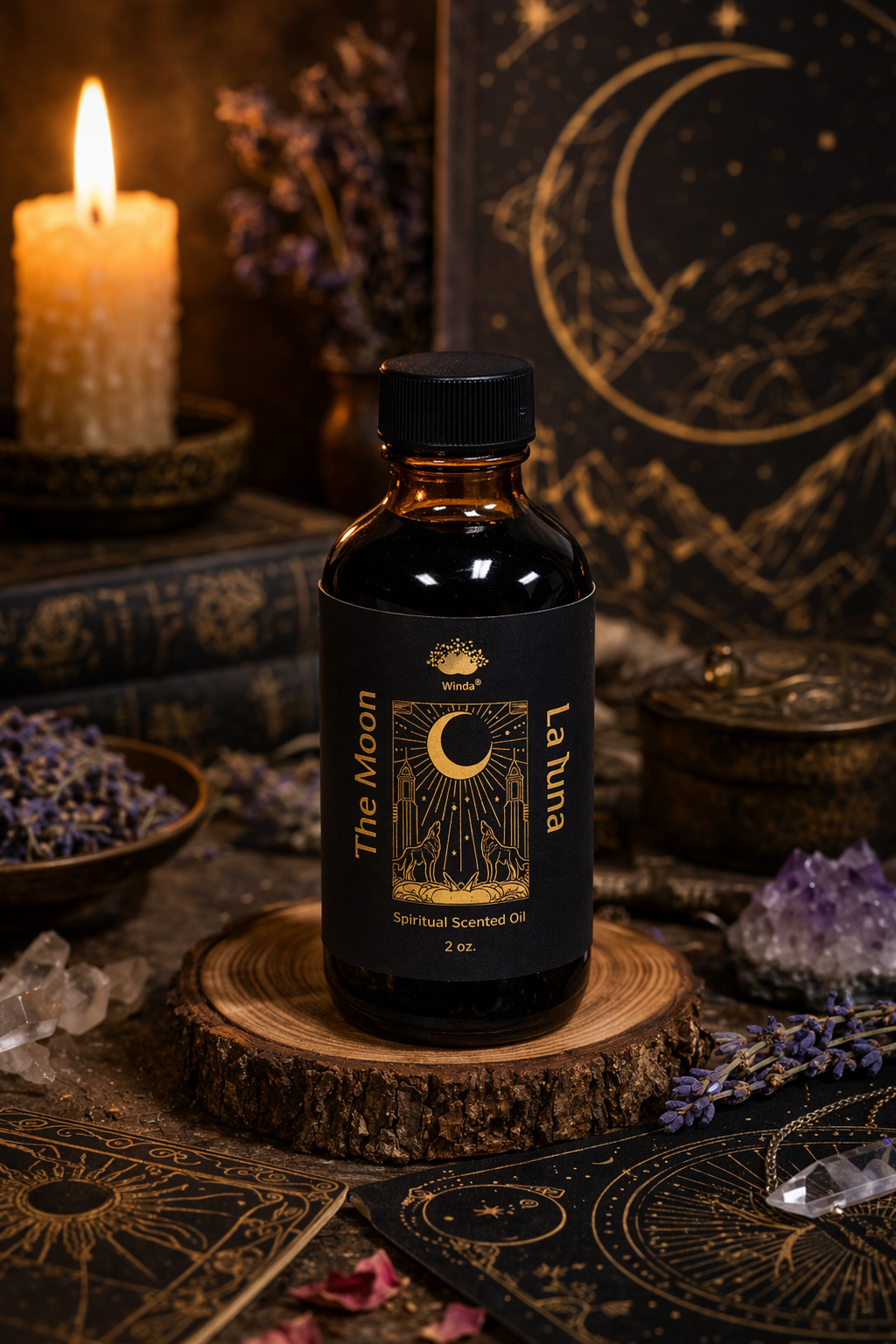 The Moon Ritual Scented Oil 2 oz.