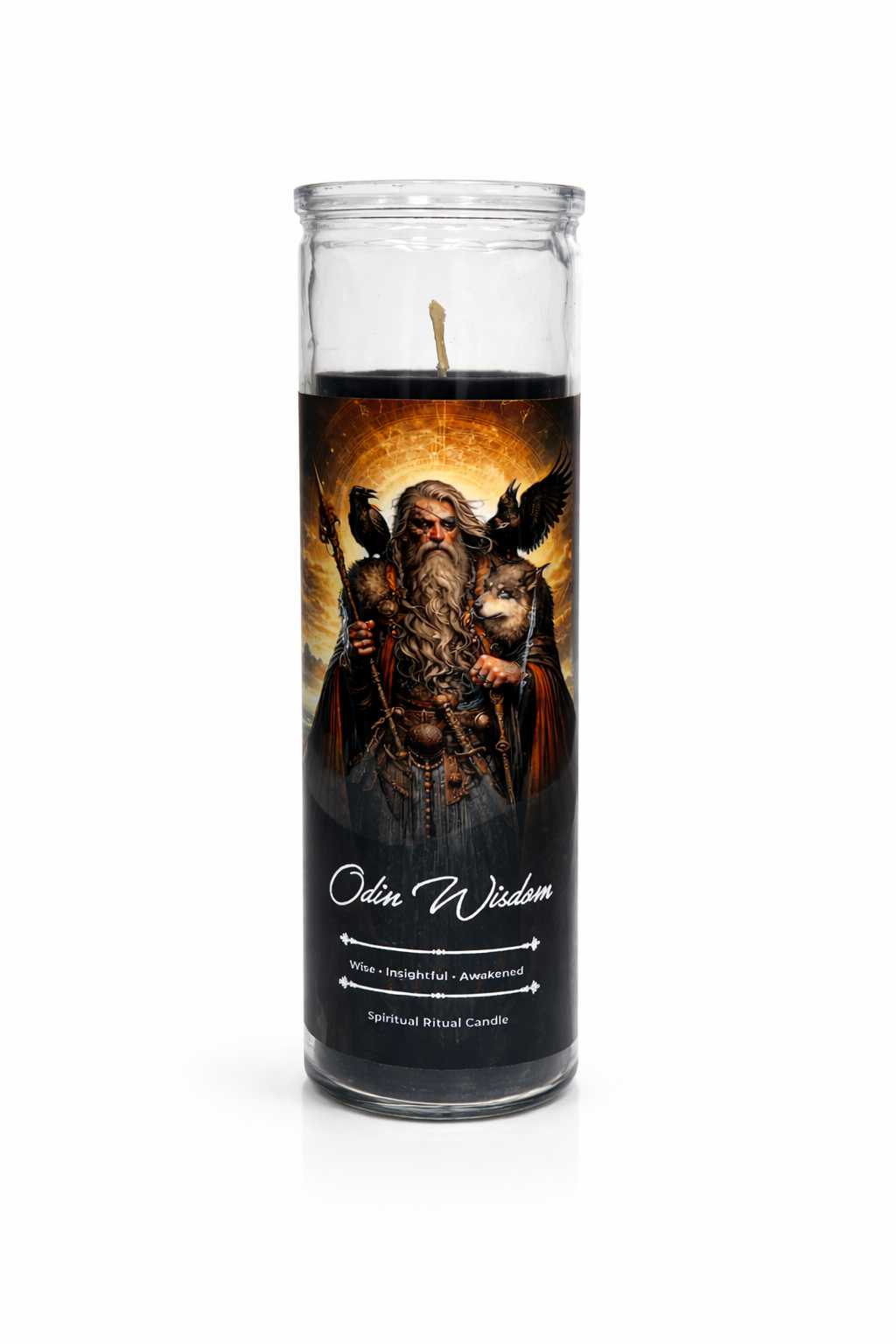 Odin Wisdom Ritual Jar Candle New Arrivals VD Importers Inc.
