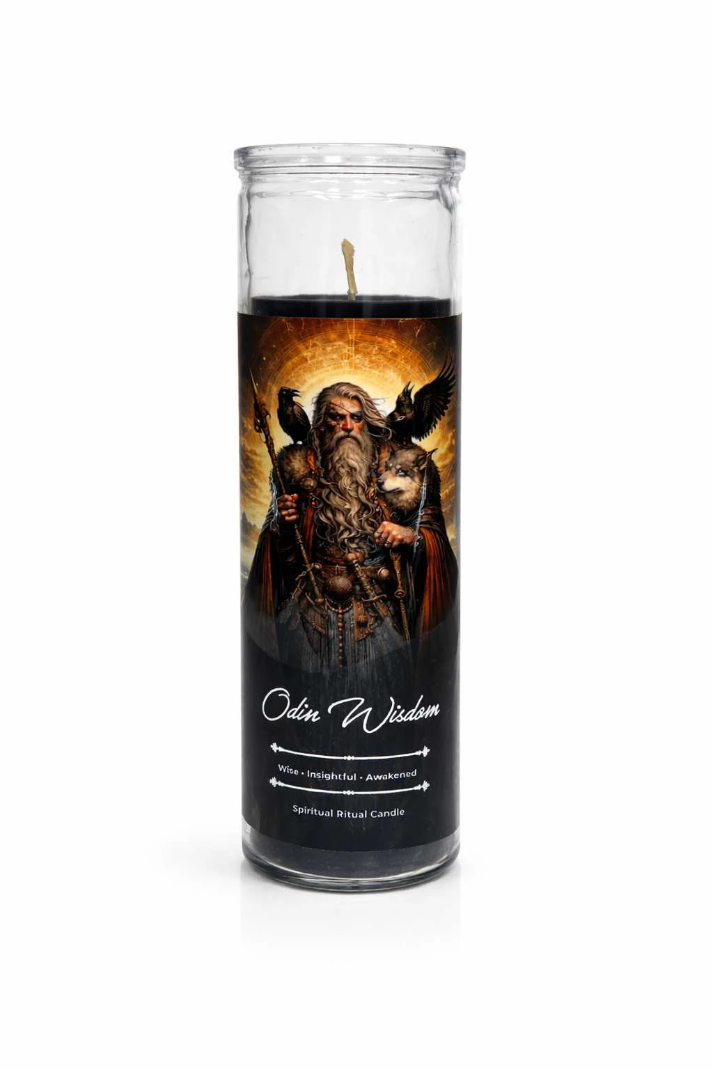 Odin Wisdom Ritual Jar Candle