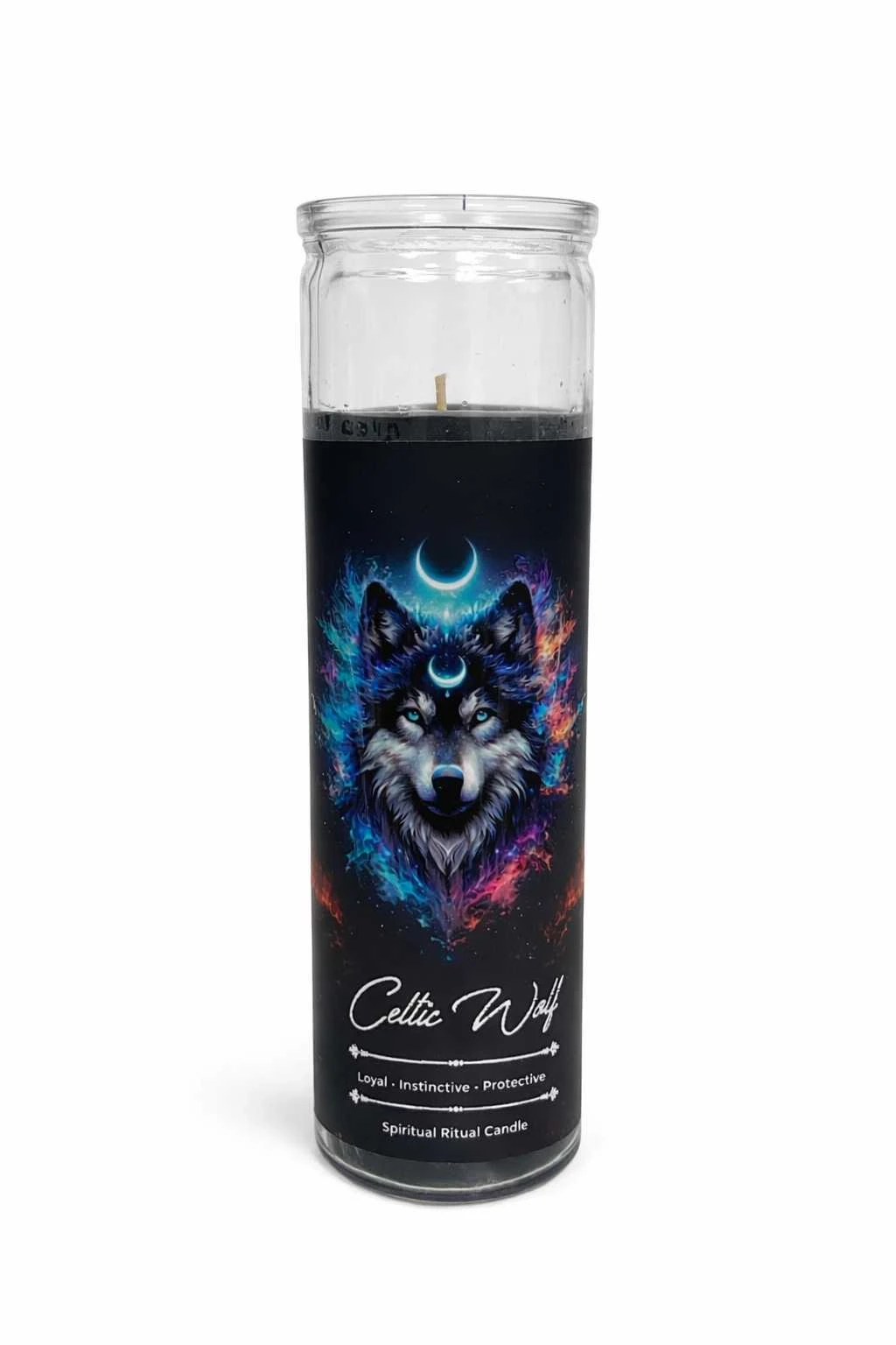 Celtic Wolf Ritual Jar Candle