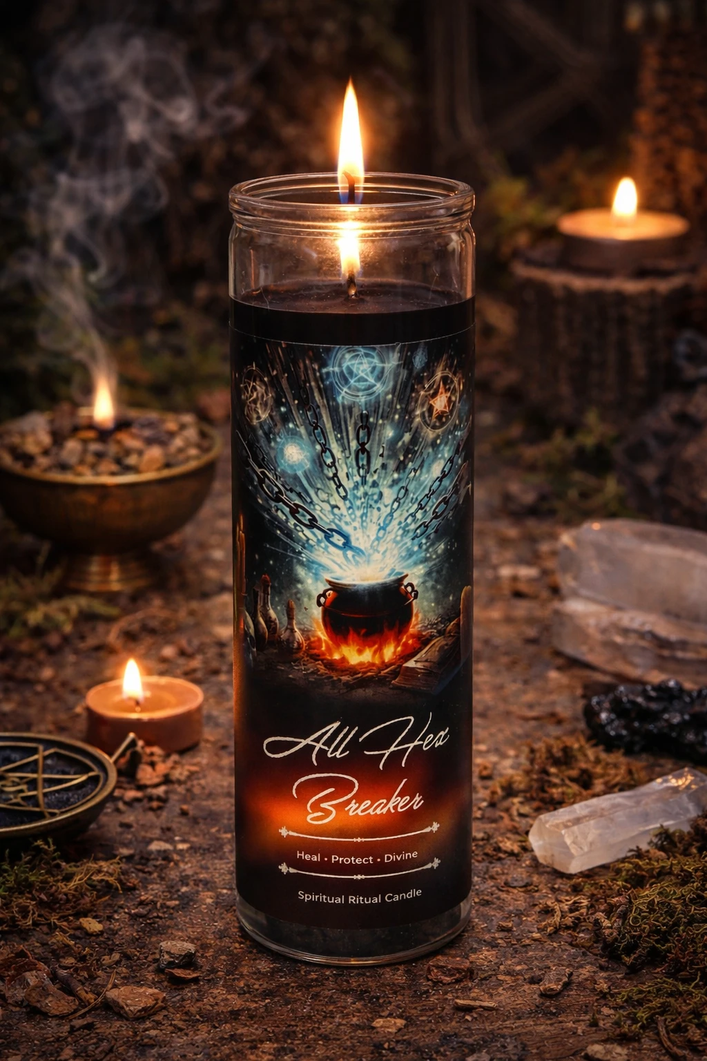 All Hex Breaker Ritual Jar Candle