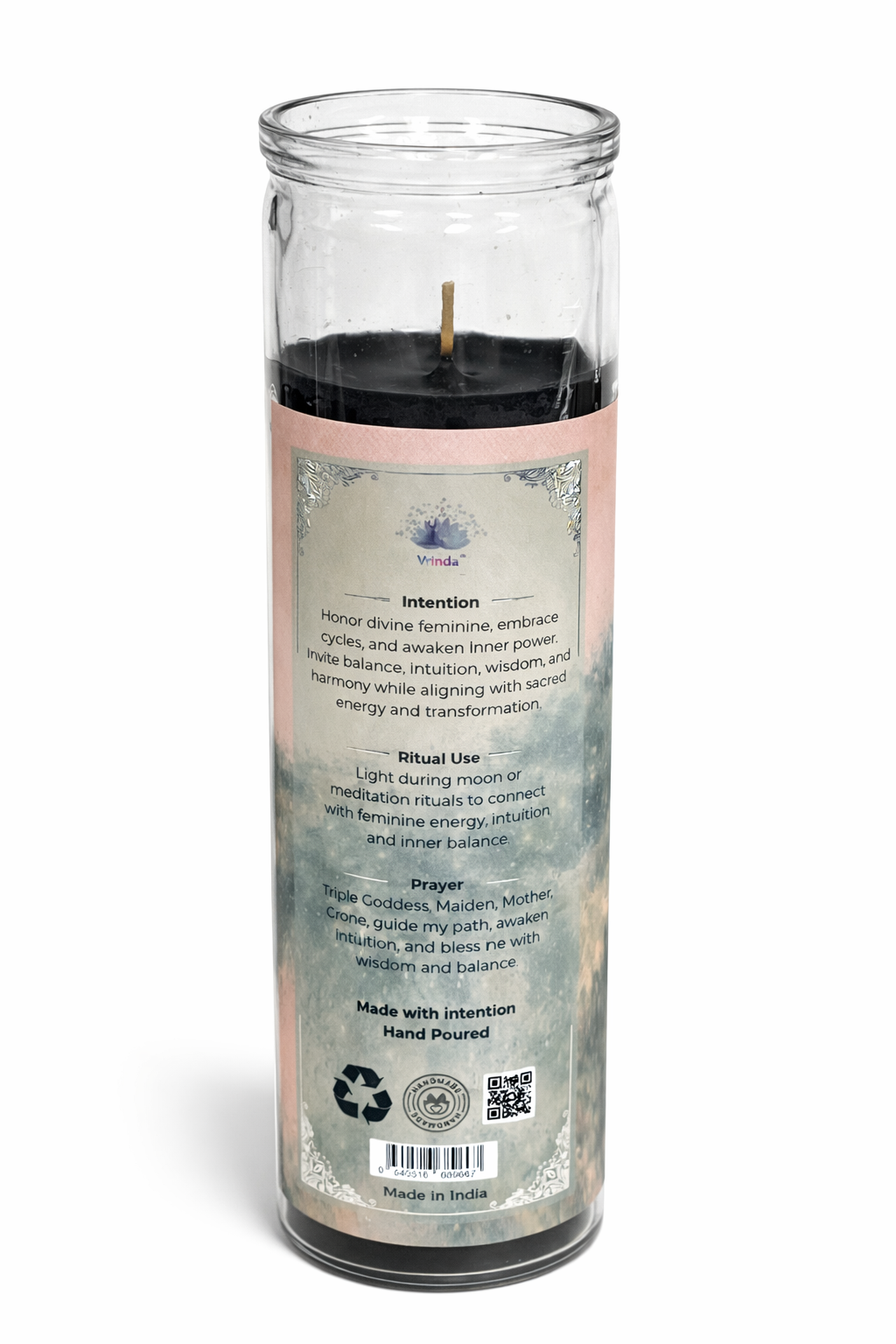 Triple Goddess Ritual Jar Candle
