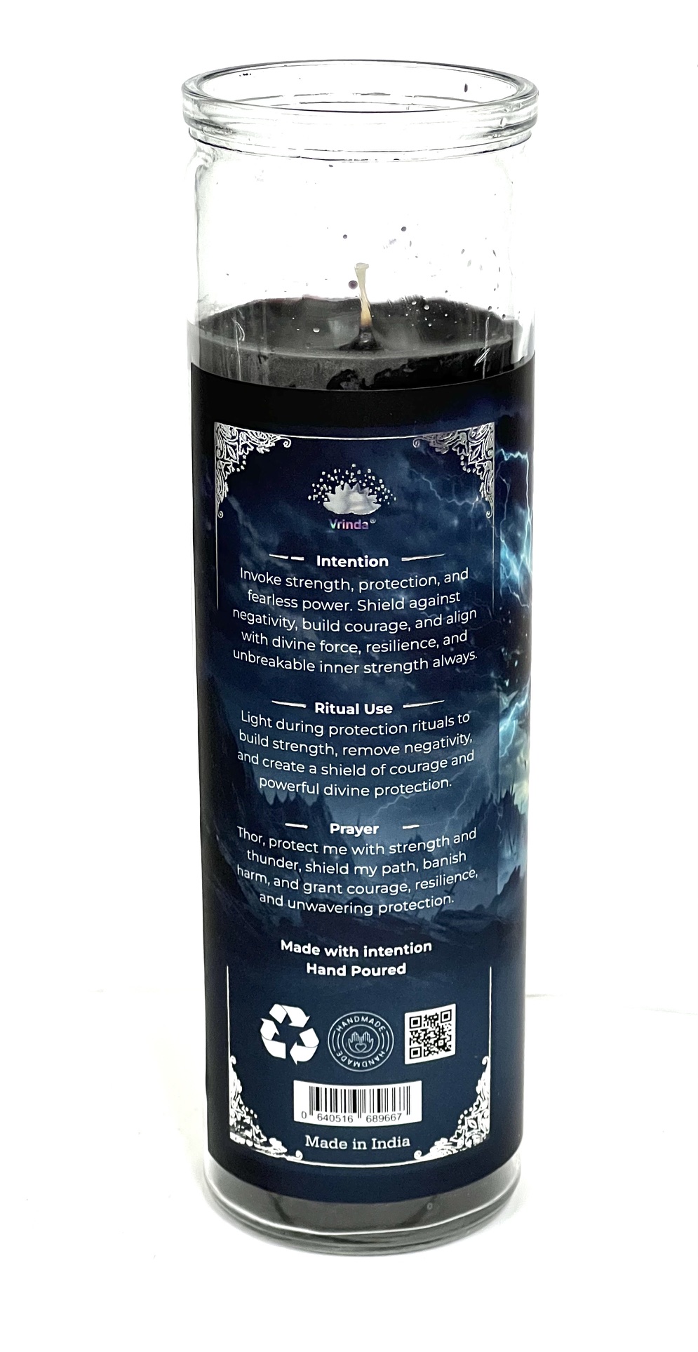 Thor Protection Ritual Jar Candle