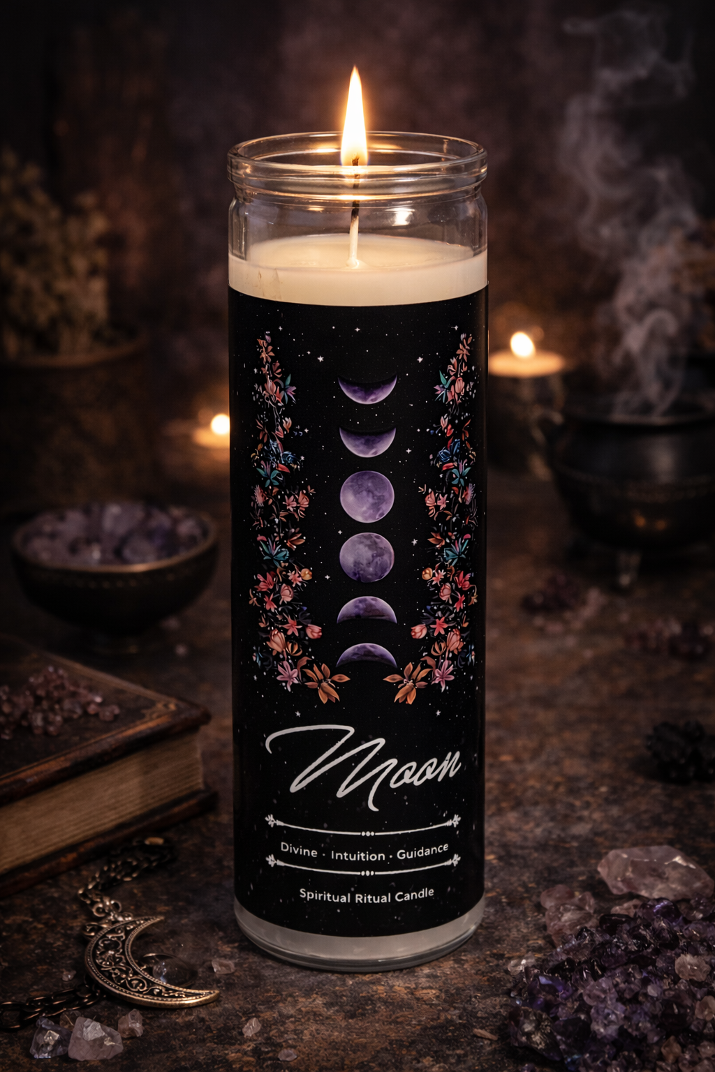 Moon Ritual Jar Candle