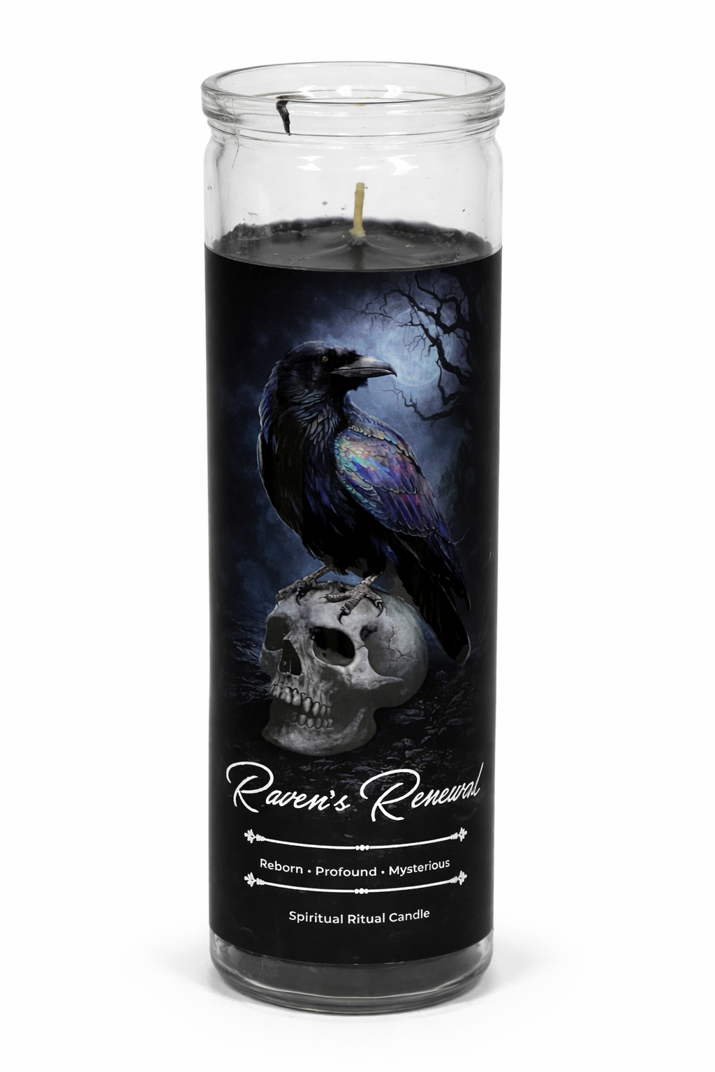Raven's Renewal Ritual Jar Candle