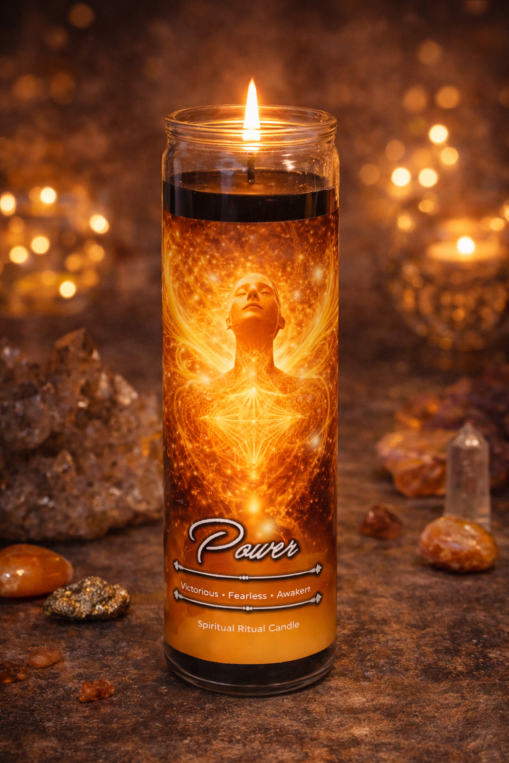 Power Ritual Jar Candle
