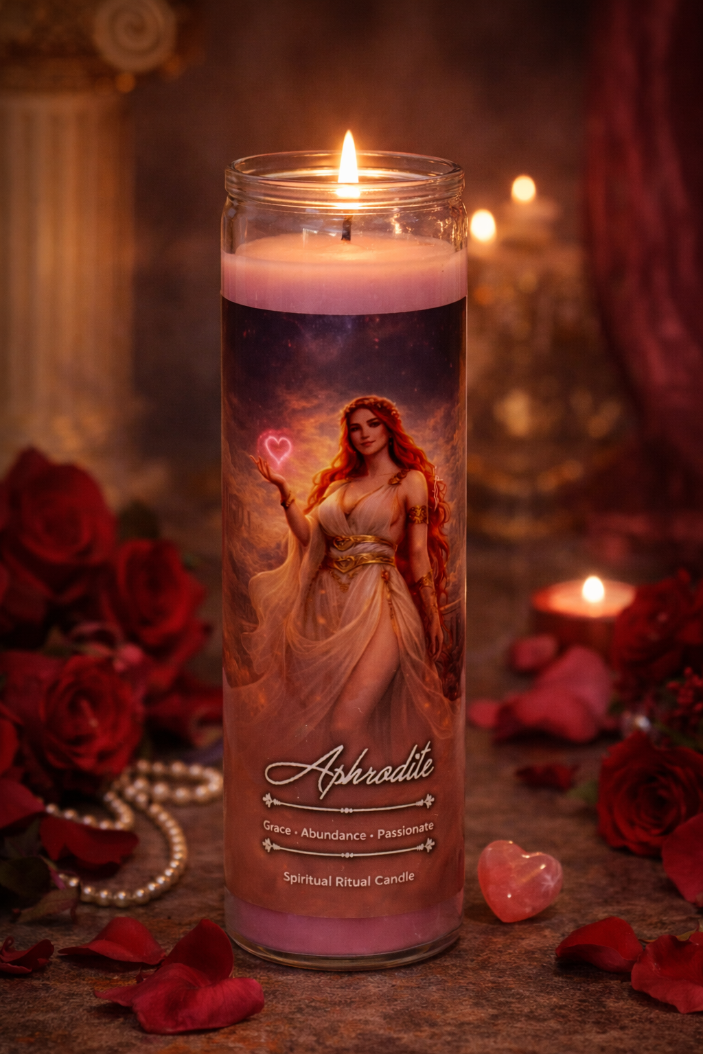 Aphrodite Ritual Jar Candle
