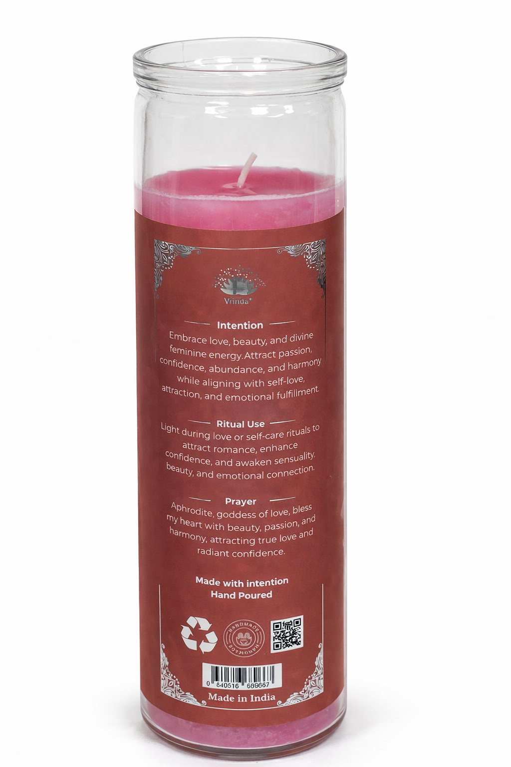 Aphrodite Ritual Jar Candle