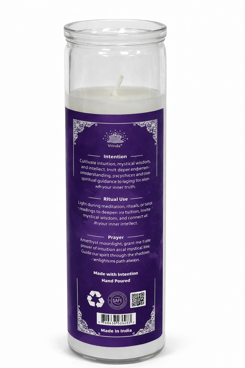 Amethyst Moonwatch Ritual Jar Candle