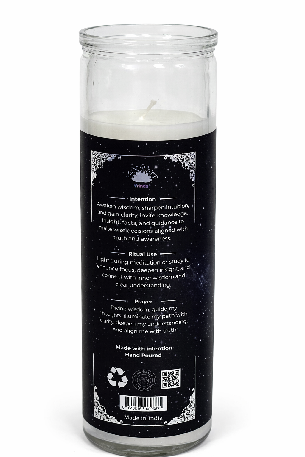 Wisdom Ritual Jar Candle