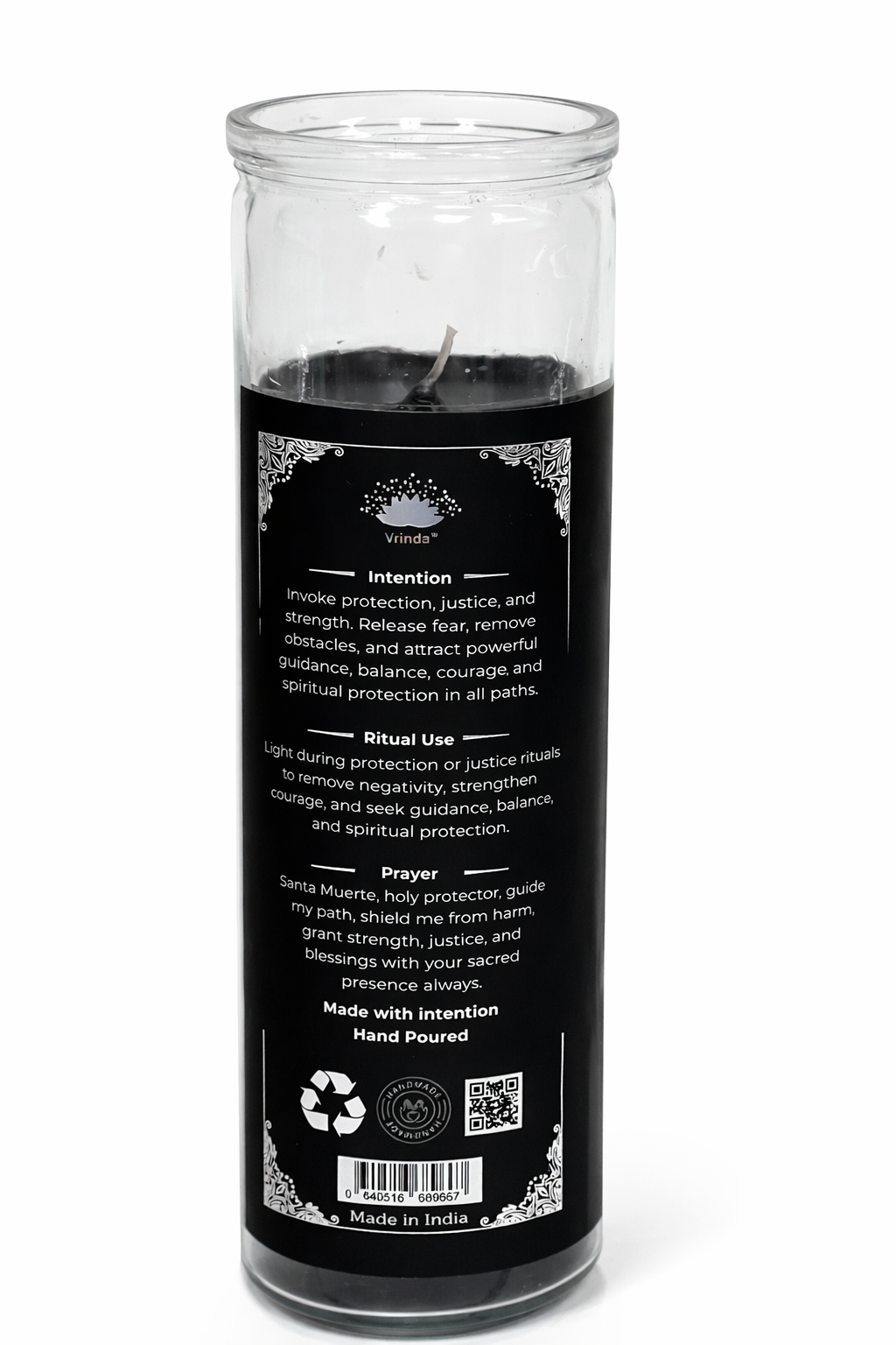 Santa Muerte Ritual Jar Candle