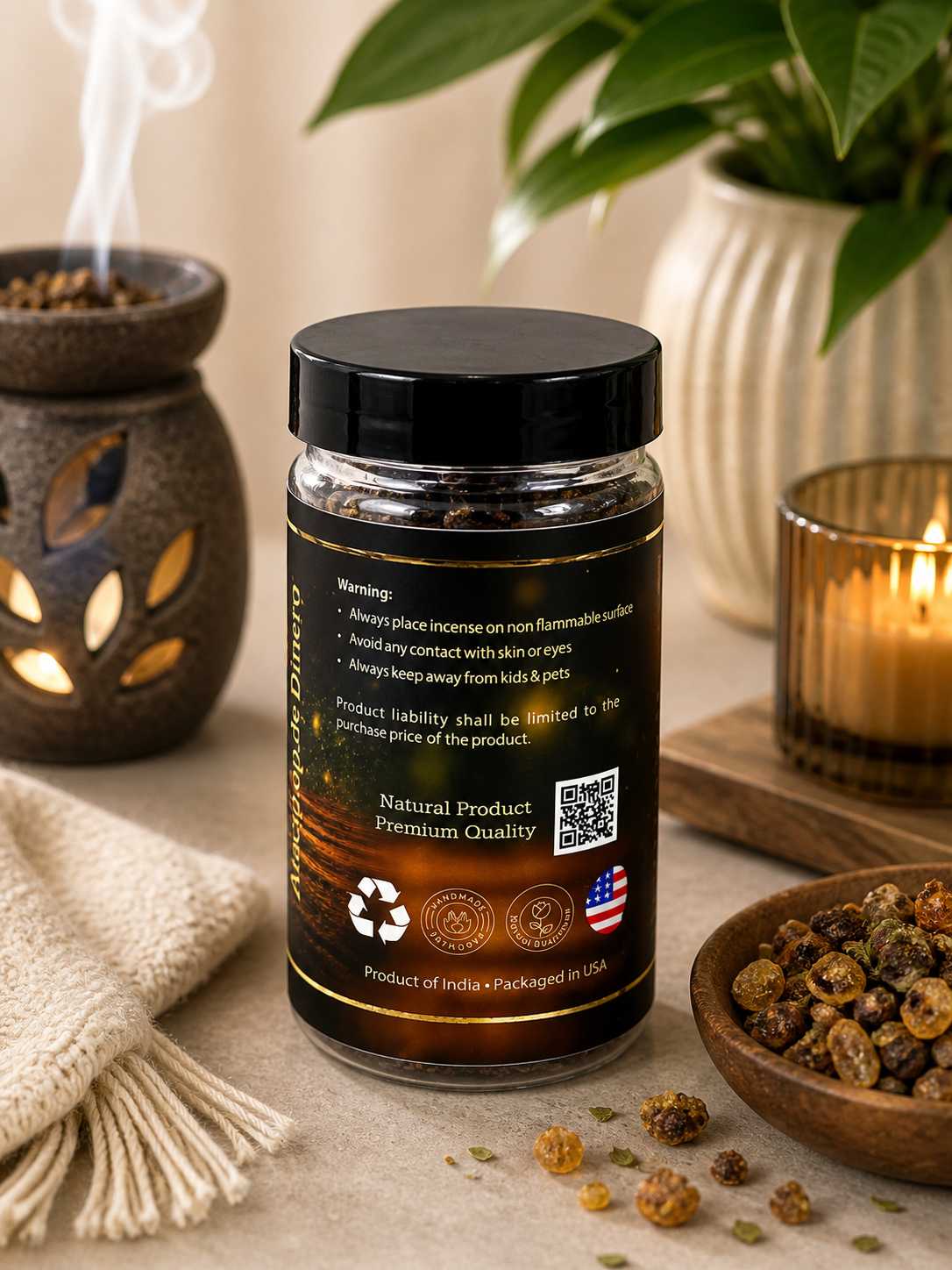 Money Drawing Ritual Resin Blend with Herbs 2 oz New Arrivals VD Importers Inc.