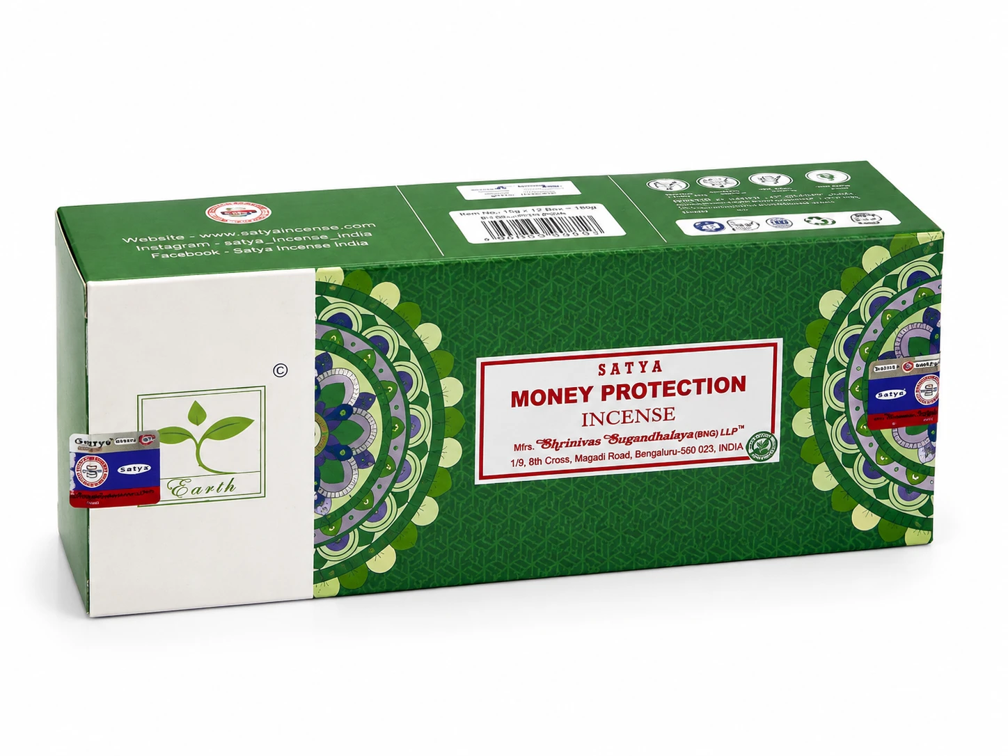 Satya Money Protection Smudge Incense 15 grams