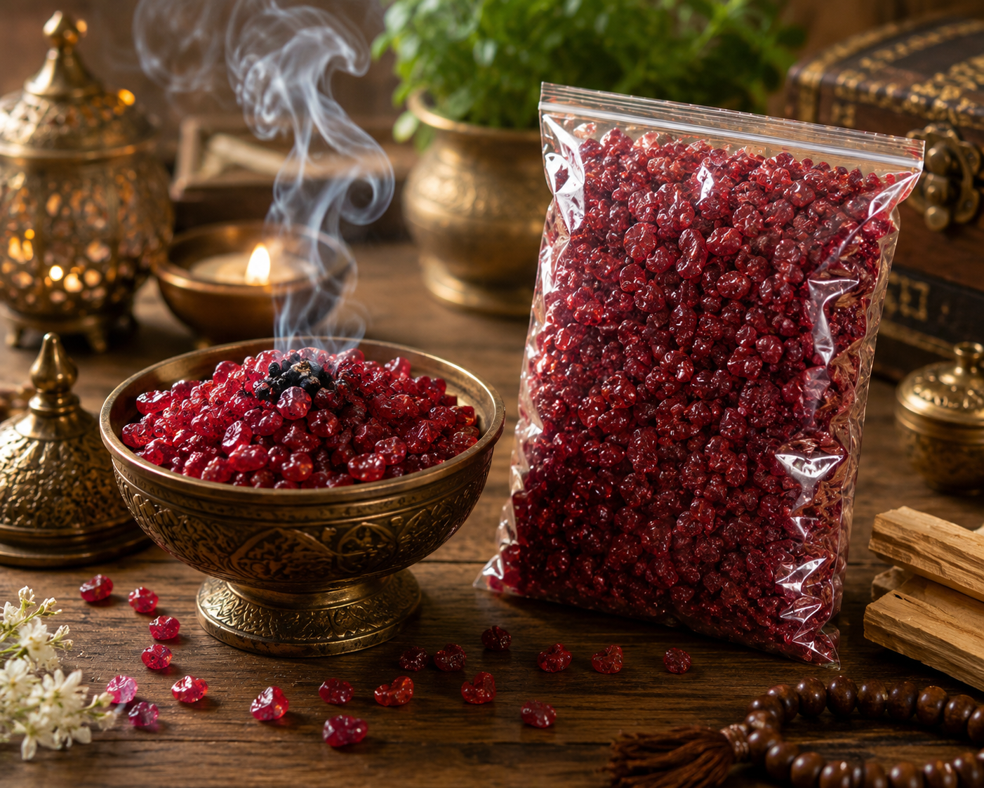 Red resin Incense (1lb)