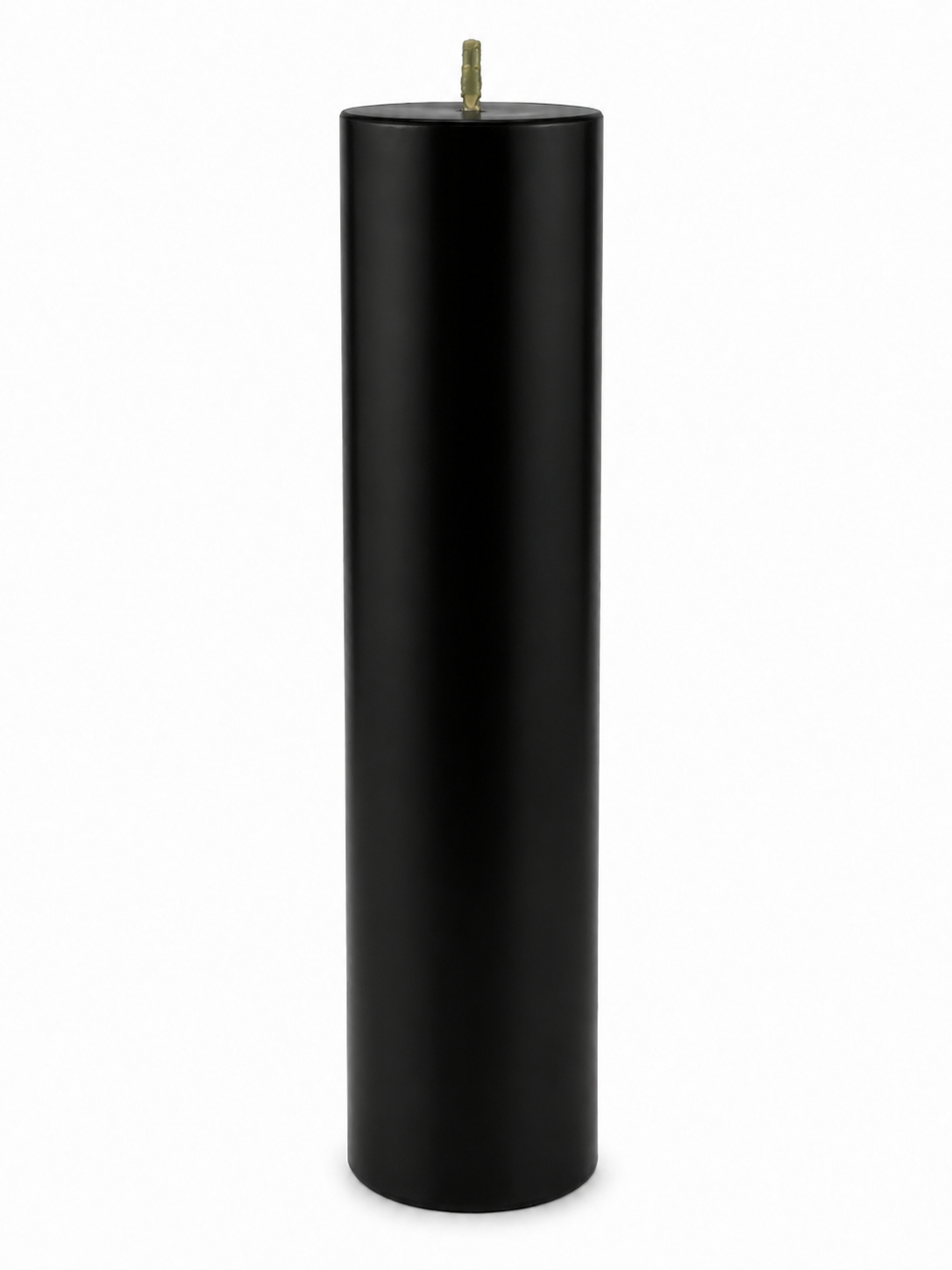 Scented Pillar candles 7''x1.5'' (Black)