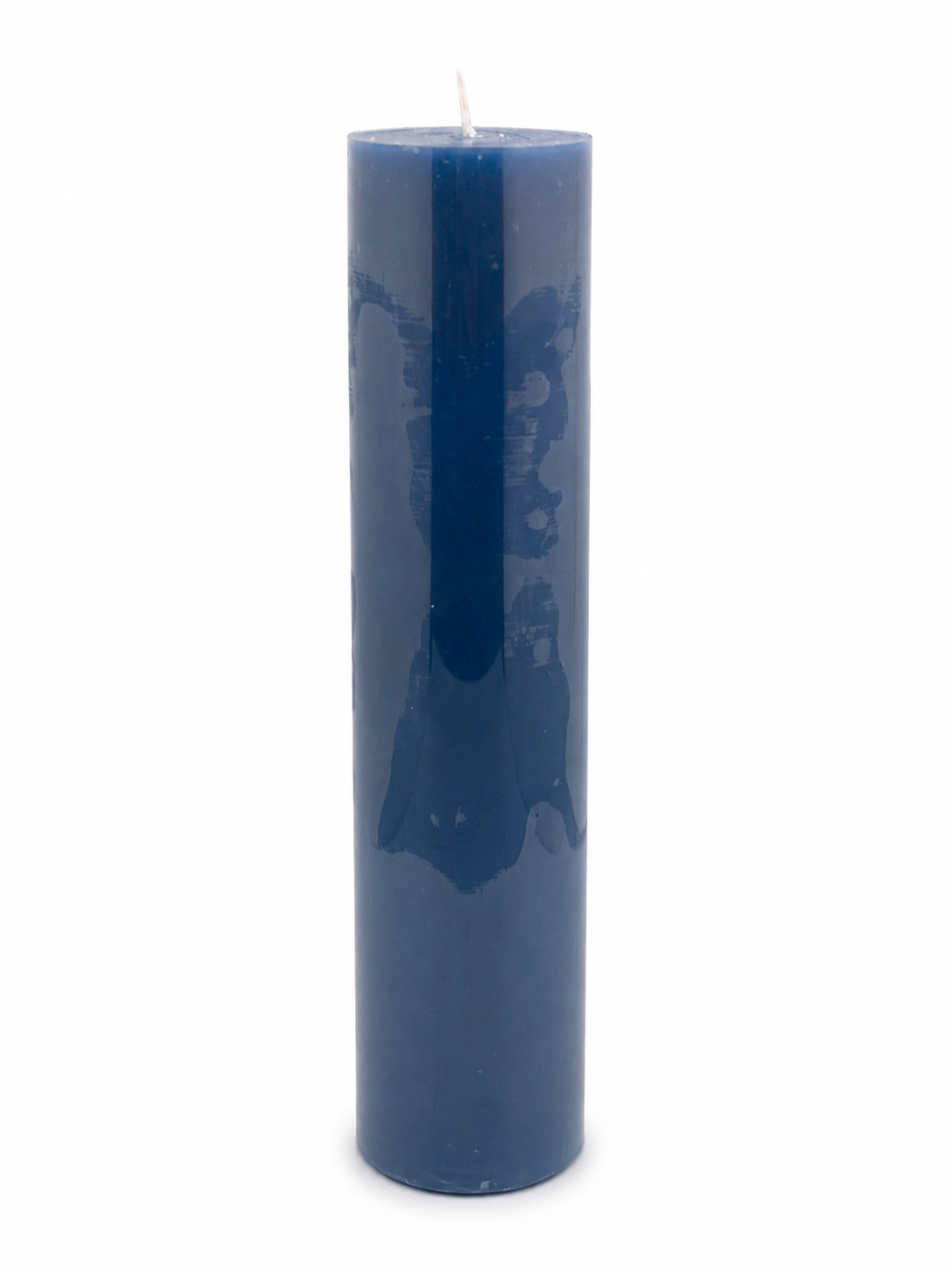 Scented Pillar candles 7''x1.5'' (Dark Blue)