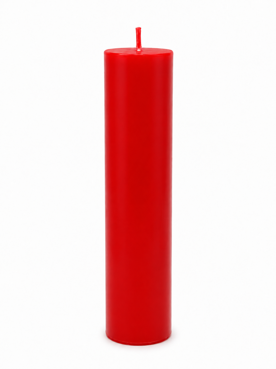 Scented Pillar candles 7''x1.5'' (Red)