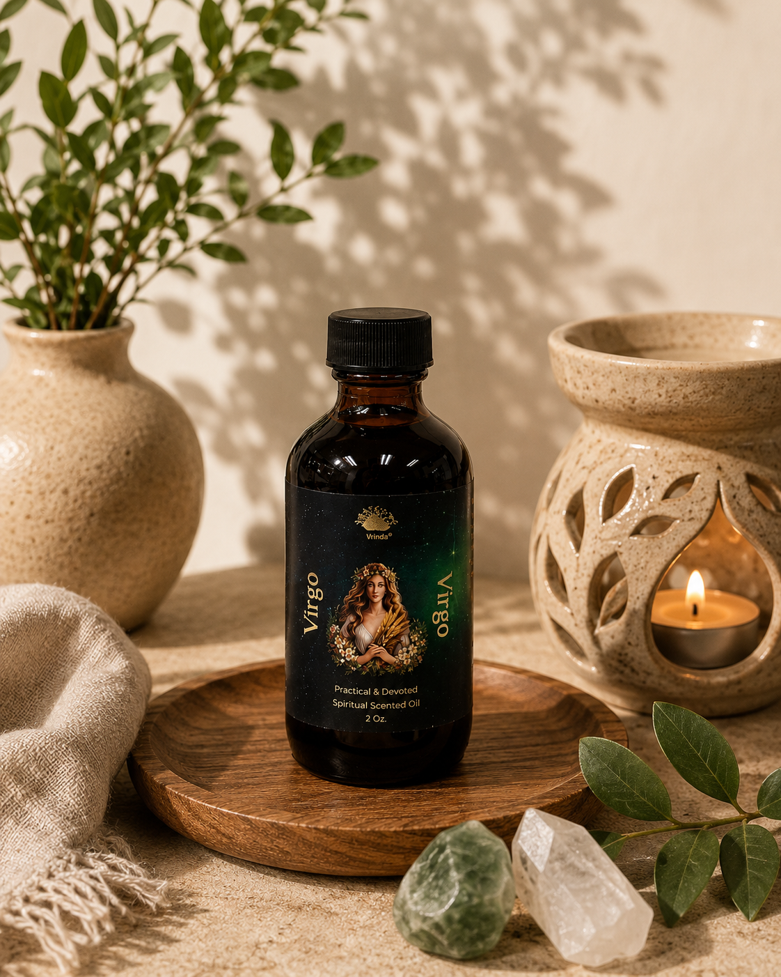 Virgo Zodiac Scented Oil 2 oz.