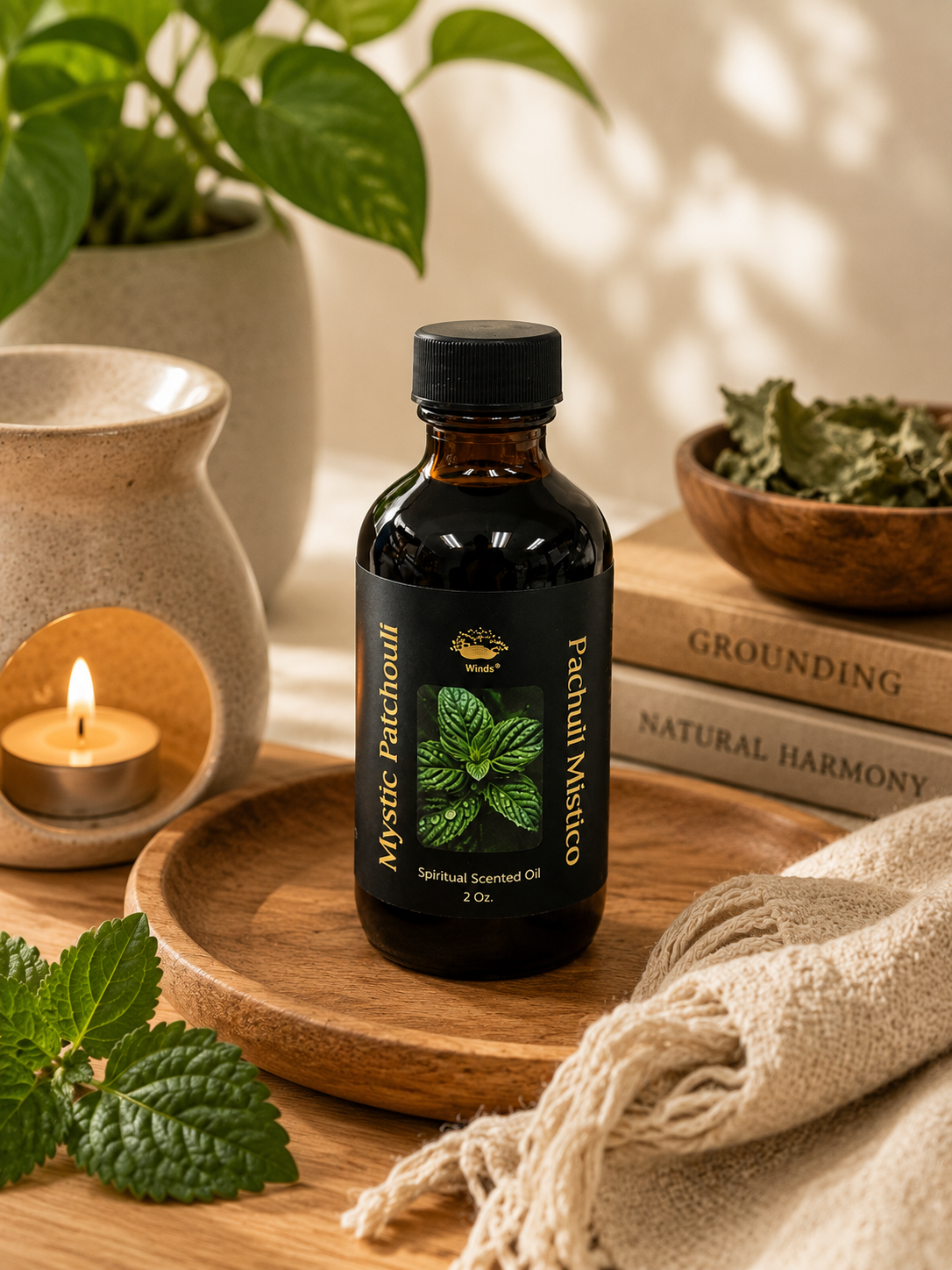 Mystic Patchouli Spiritual Scented Oil 2 oz.