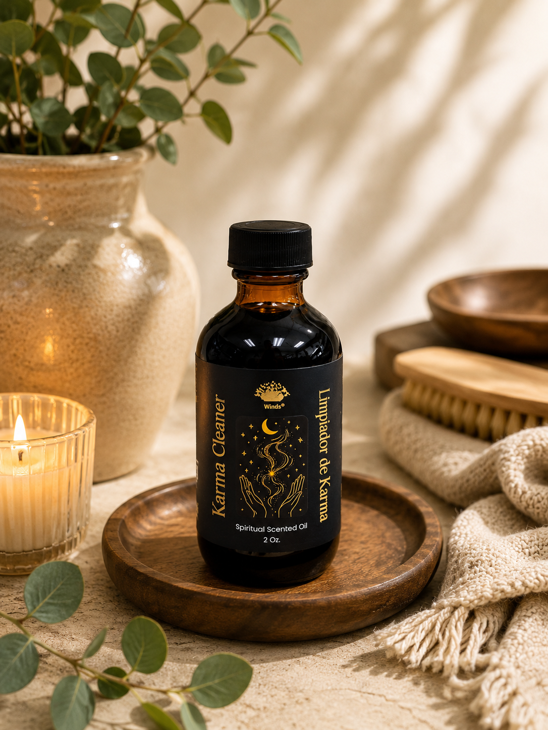 karma Cleaner Spiritual Scented Oil 2 oz.