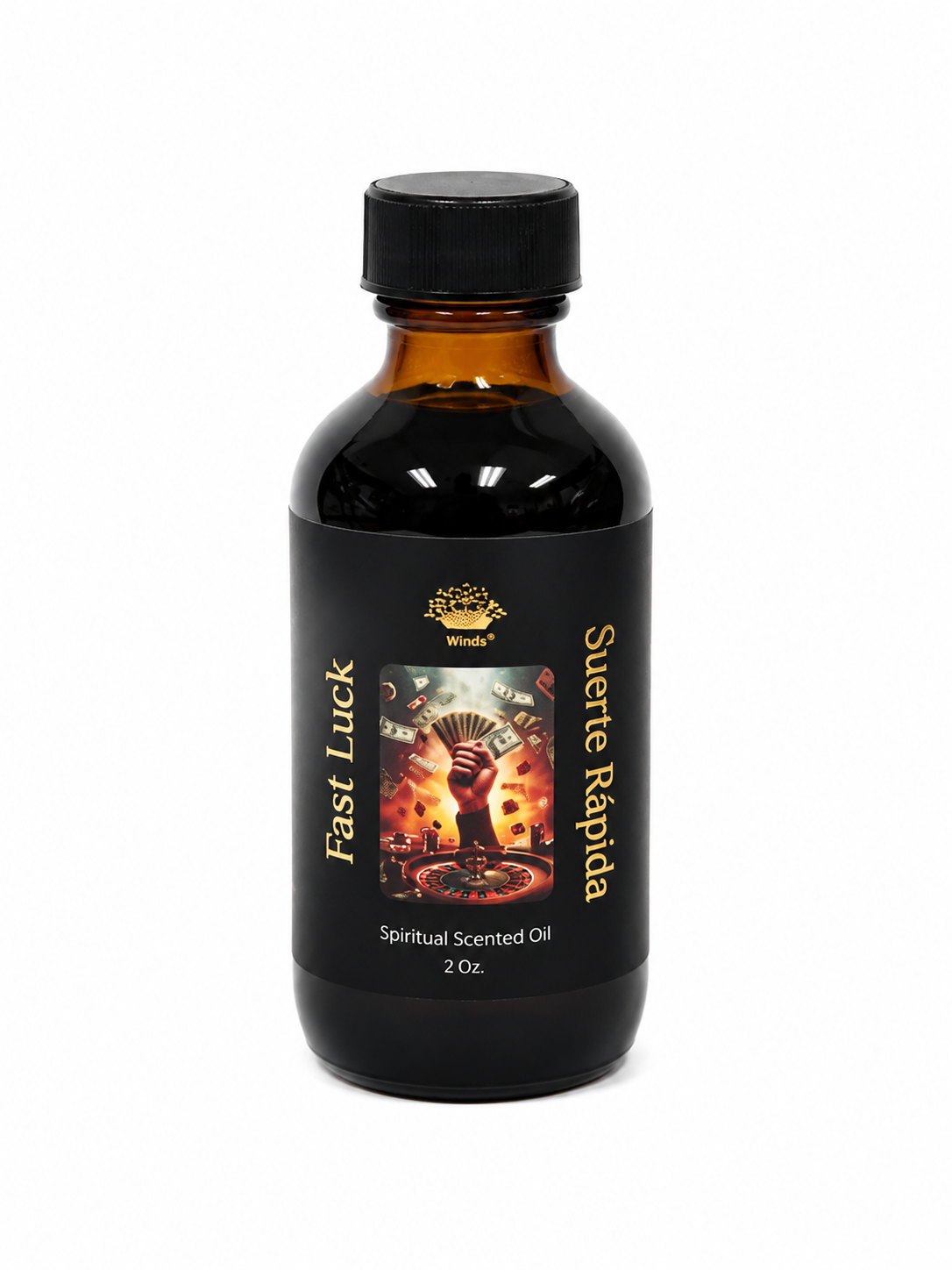 Fast Luck Spiritual Scented Oil 2 oz.
