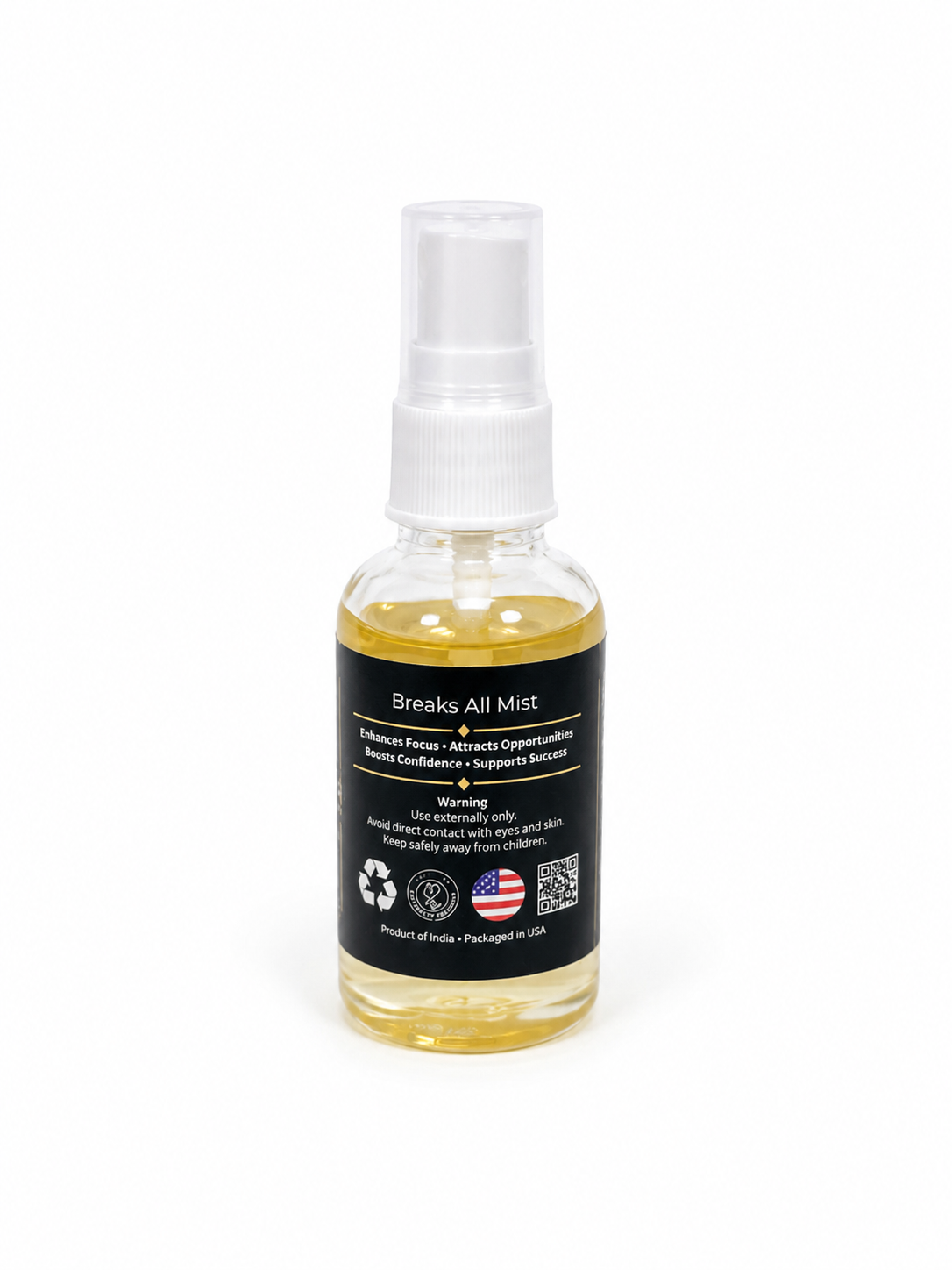 Breaks All Air Freshener with Clear Quartz Crystal