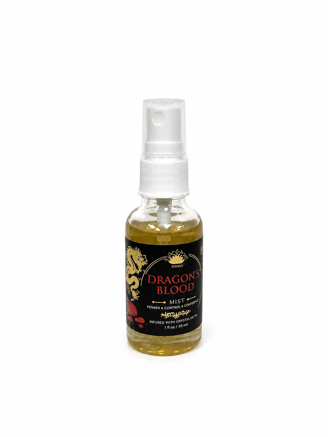 Dragon's Blood Air Freshener with Clear Quartz Crystal – 30 ml