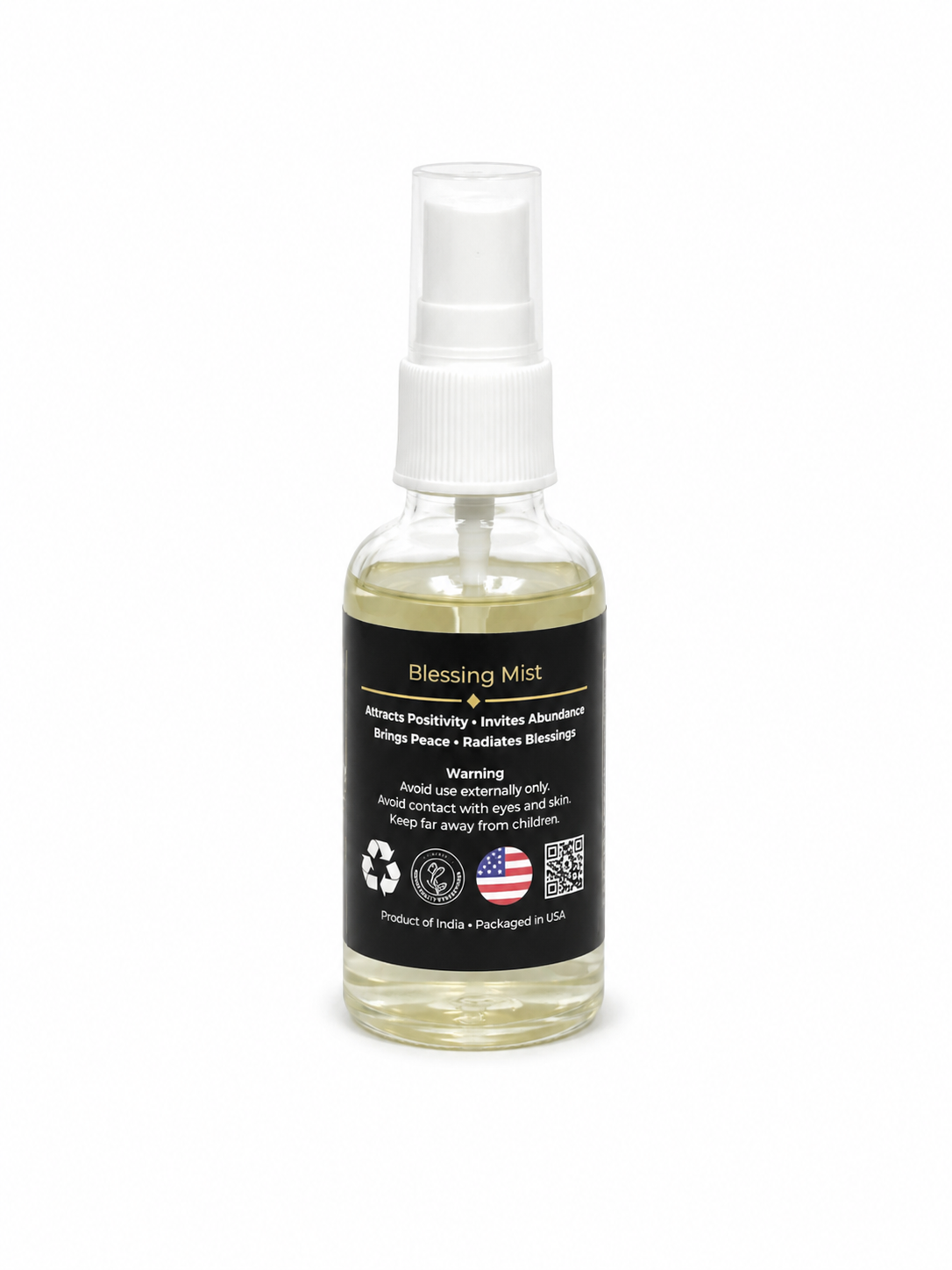 Blessing Air Freshener with Clear Quartz Crystal – 30 ml