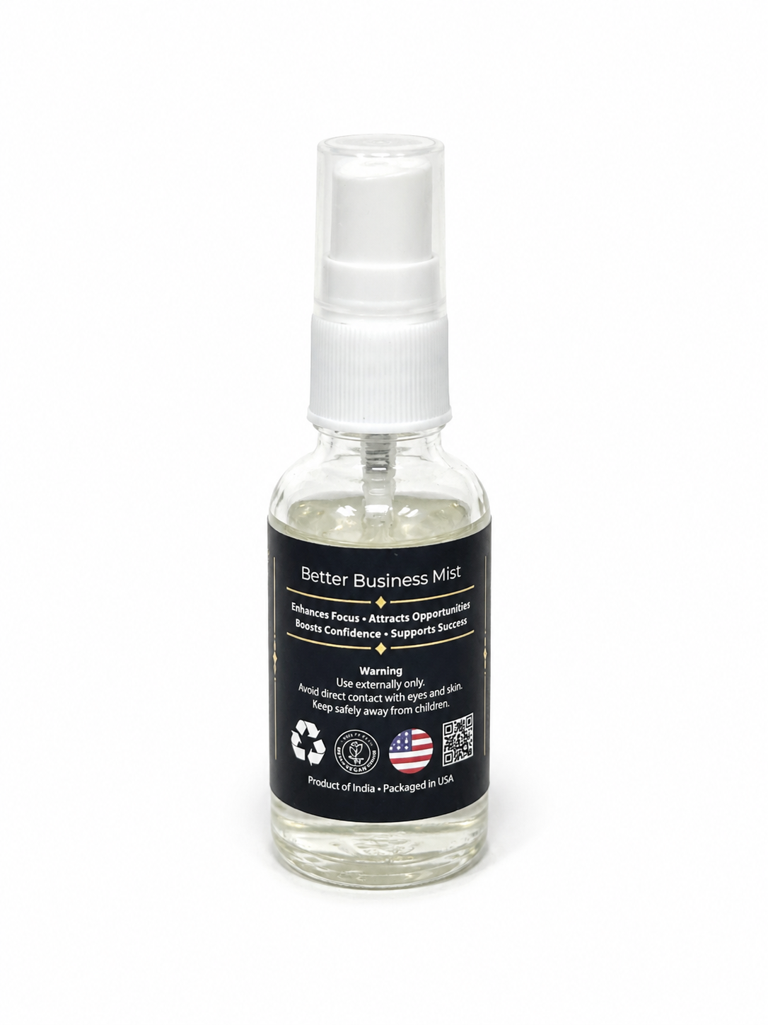 Better Business Air Freshener with Clear Quartz Crystal