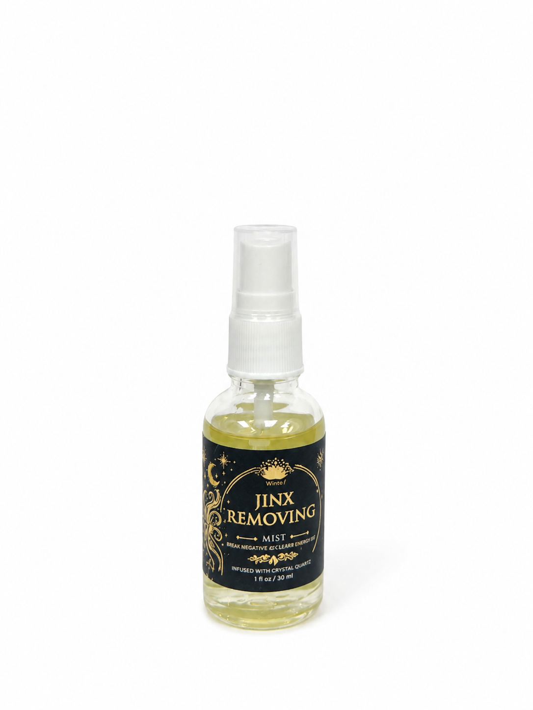 Jinx Removing Freshener with Clear Quartz Crystal – 30 ml
