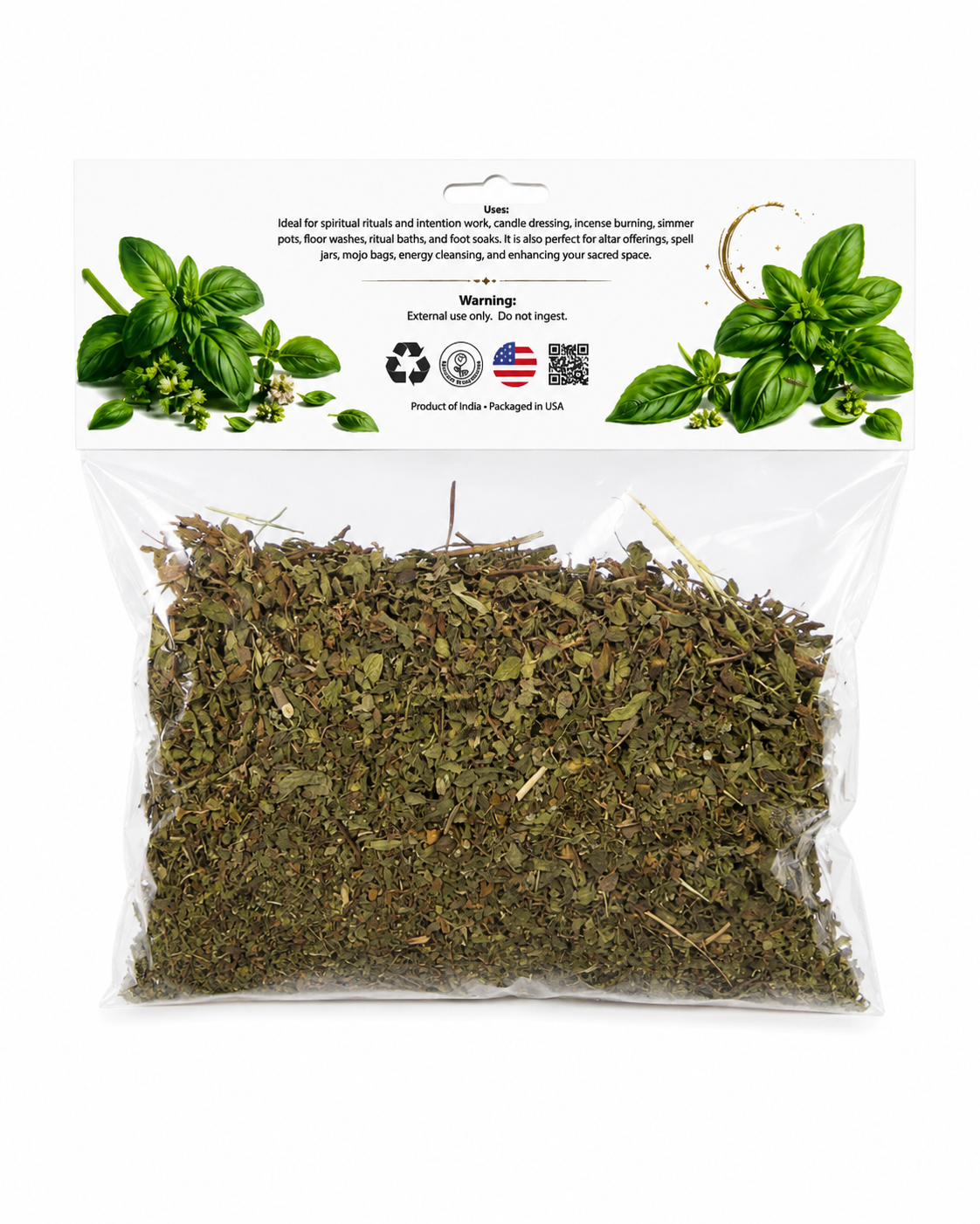 Ritual Herb Basil dried 1oz.