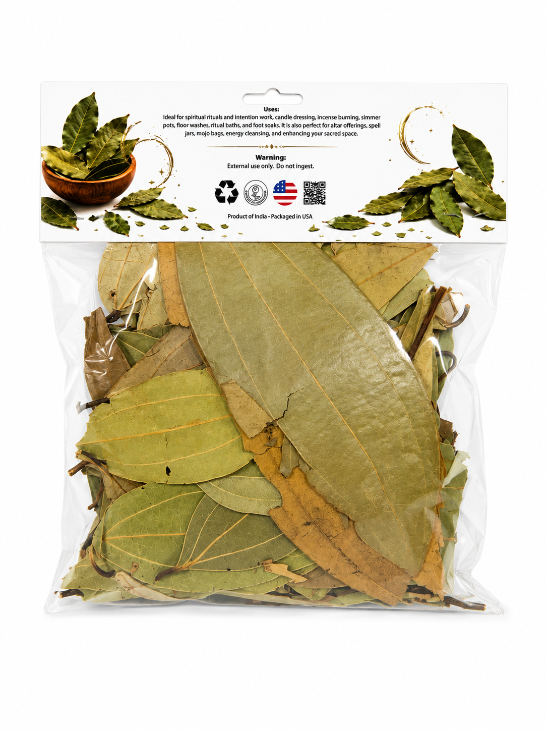 Ritual Herb Bay Leaves dried 1oz.