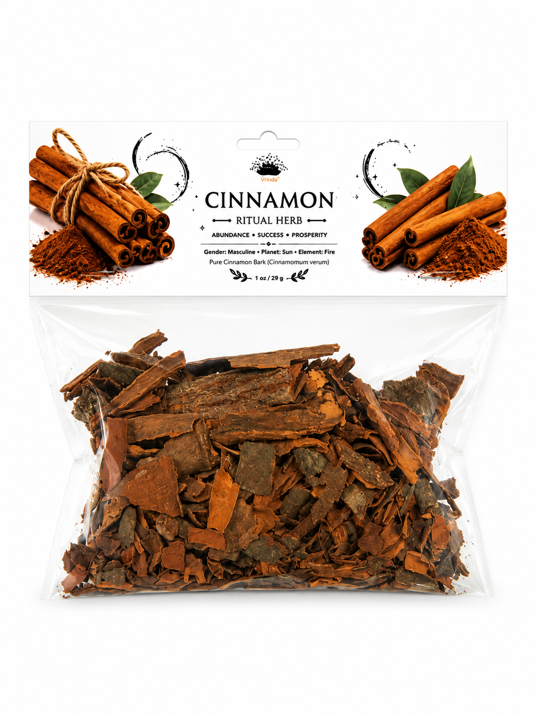 Ritual Herb Cinnamon Chips 1oz.