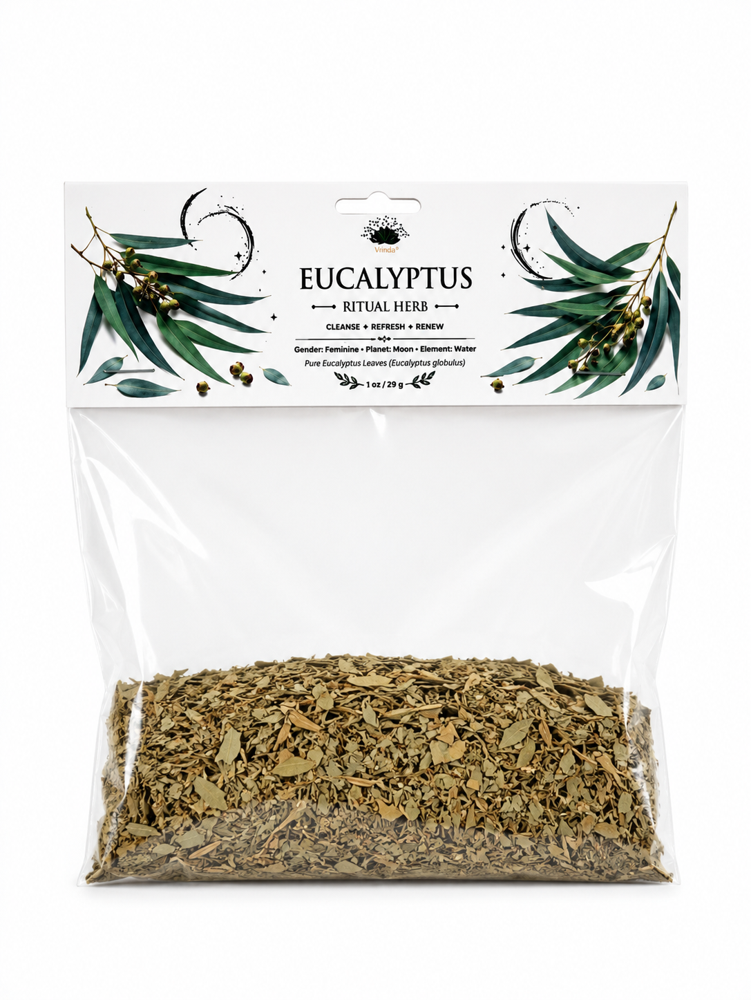 Ritual Herb Eucalyptus Leaves crushed 1oz.