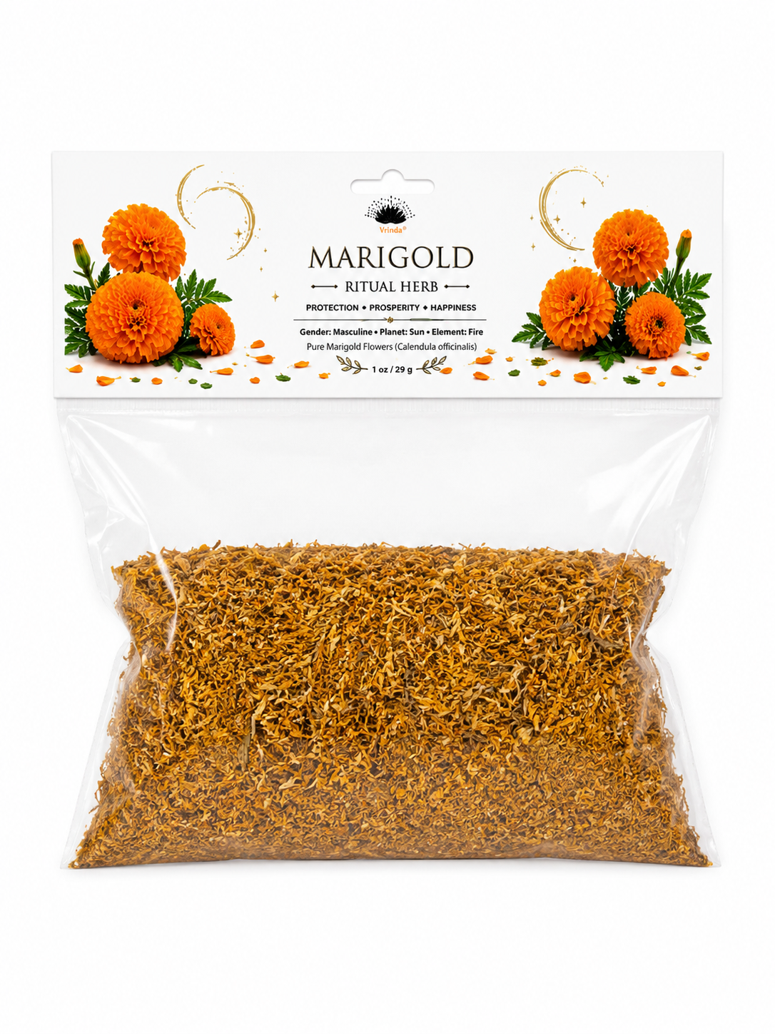 Ritual Herb Marigold flower crushed 1oz.