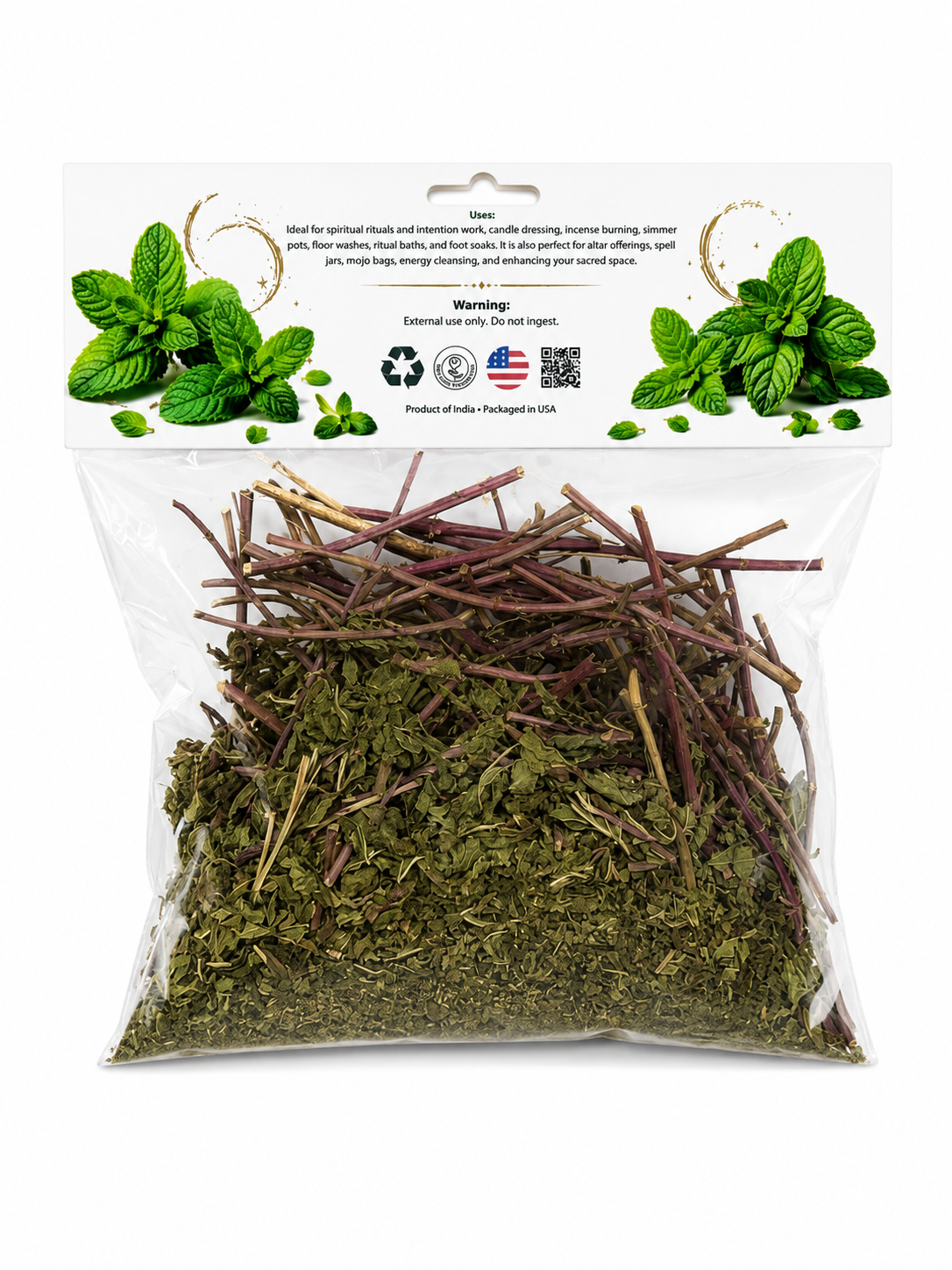 Ritual Herb Patchouli Leaves dried 1oz.