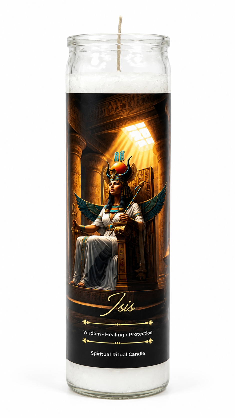 Isis Spiritual Ritual Jar Candle
