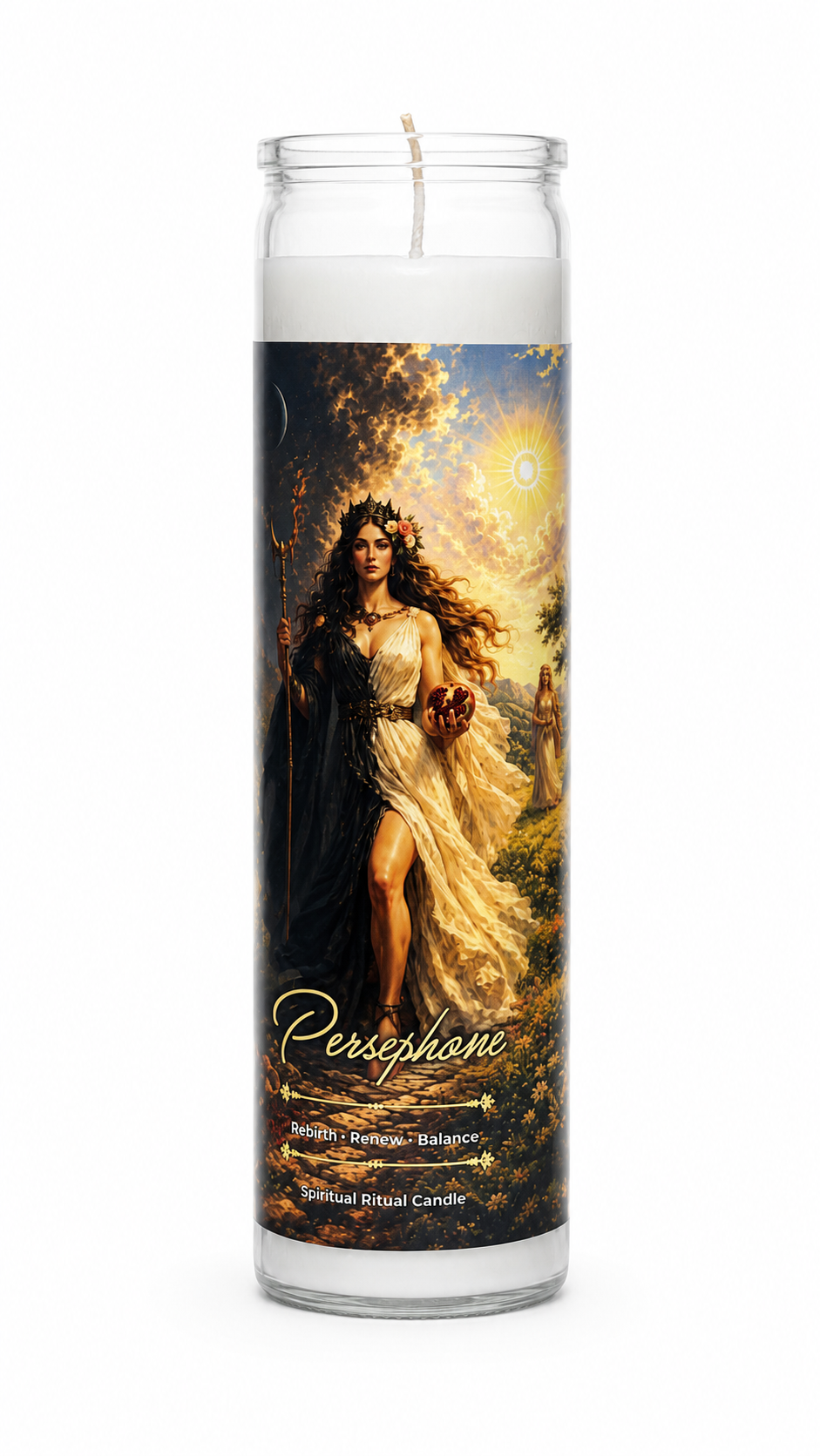 Persephone Spiritual Ritual Jar Candle