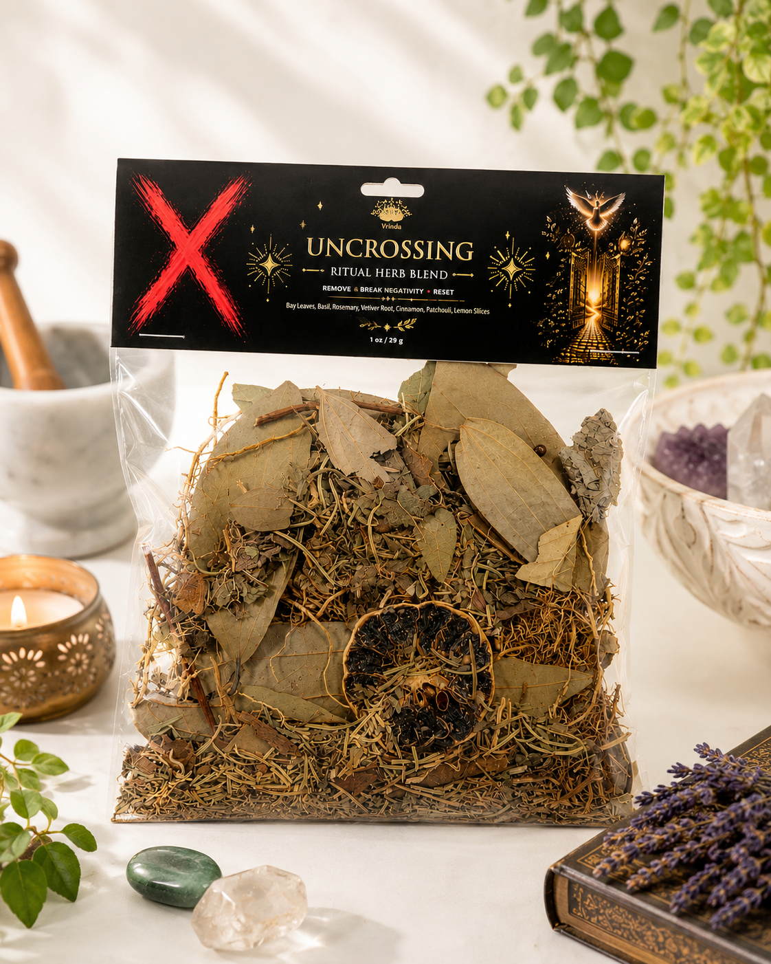 Uncrossing Ritual Herb Blend 1oz.
