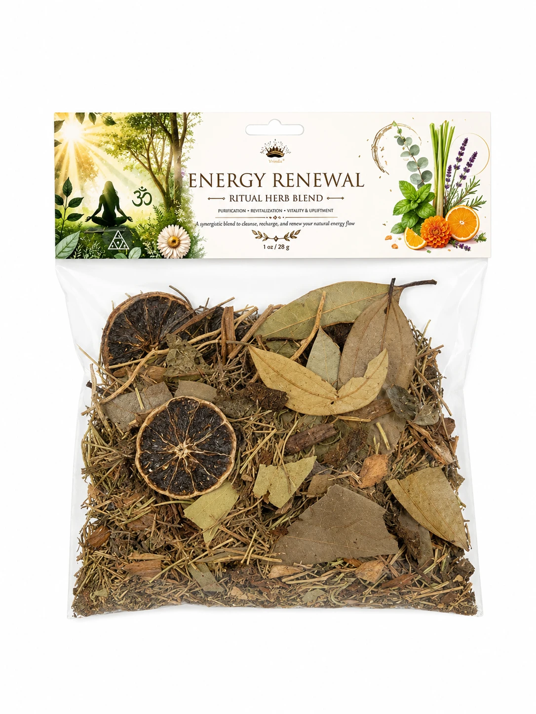 Energy renewal Ritual Herb Blend 1oz.
